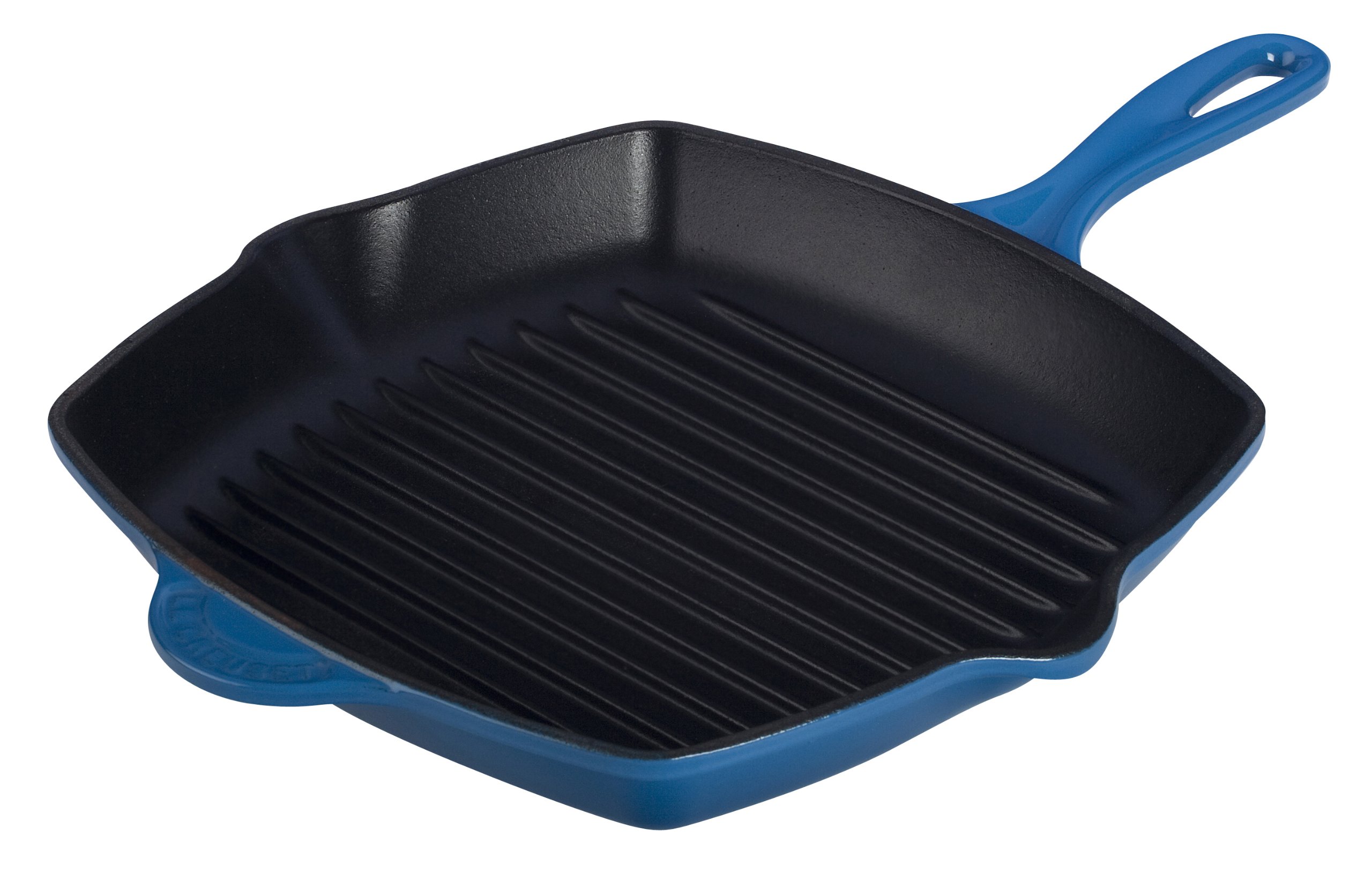 le-creuset-enameled-cast-iron-square-skillet-grill-10-25-inch image 1