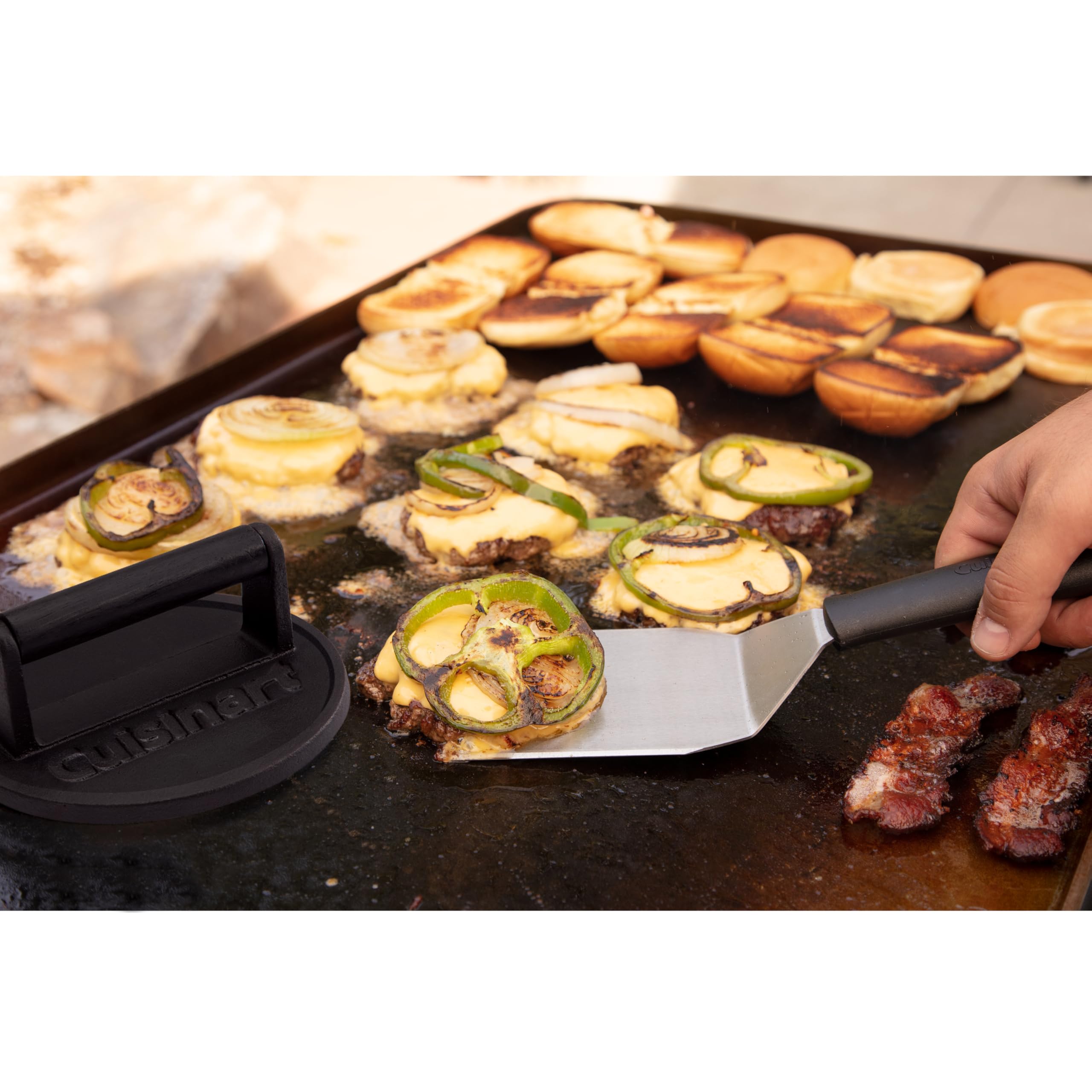 cuisinart-6-5-inch-cast-iron-smashed-burger-press image 8