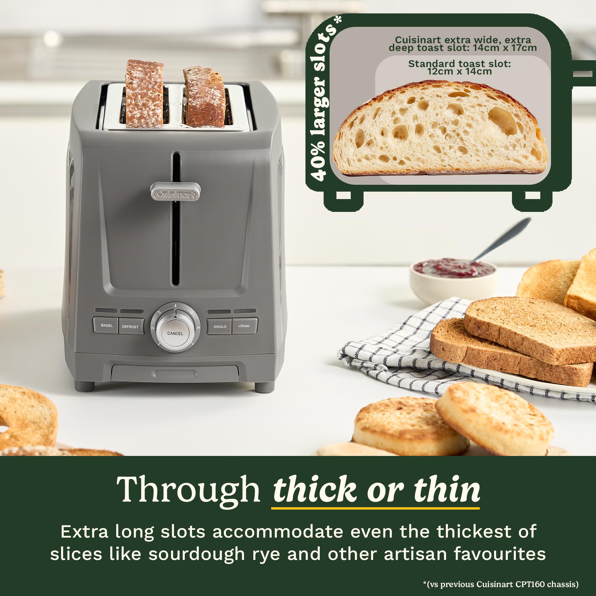 cuisinart-core-collection-2-slice-toaster-with-extra-long-slots image 2