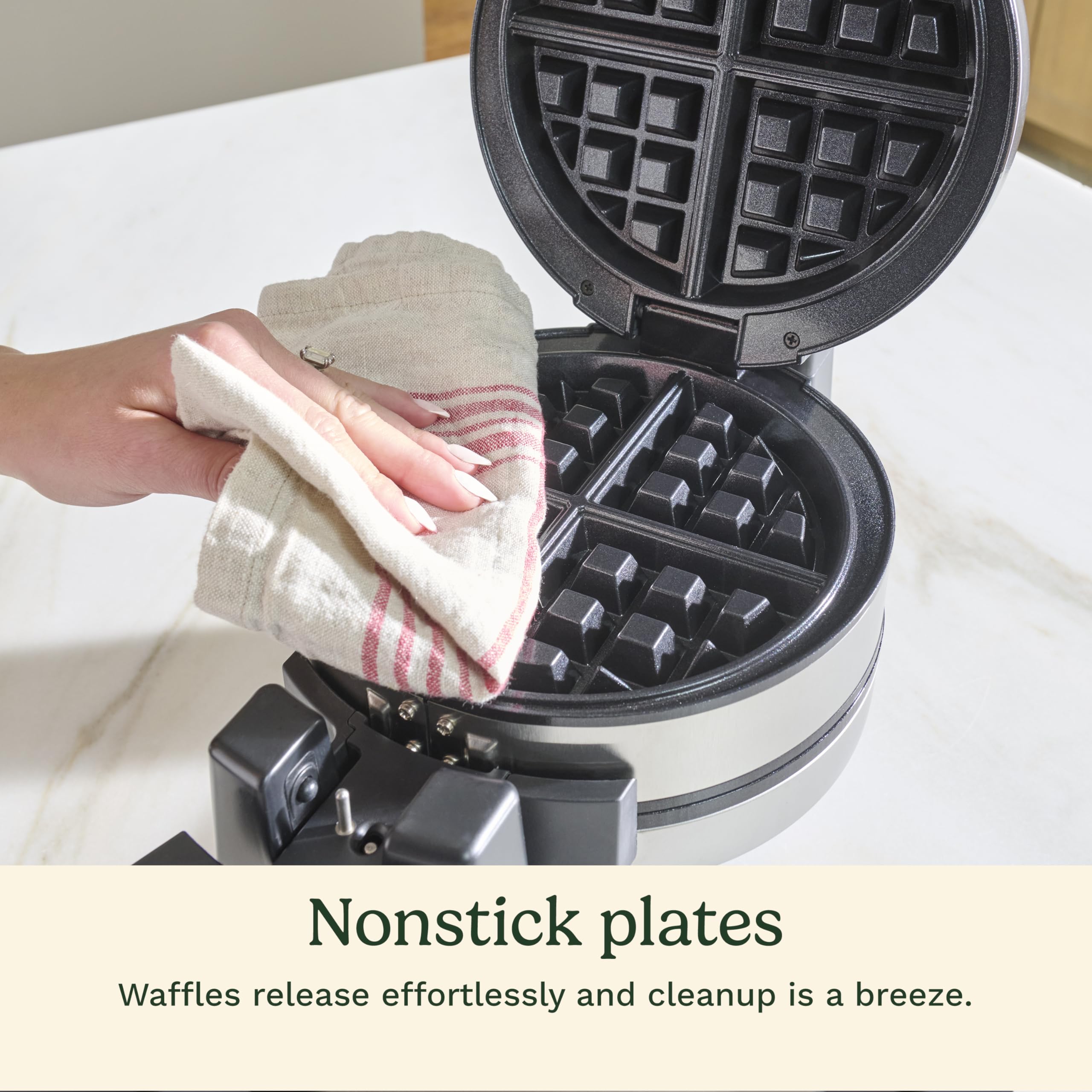 cuisinart-waf-f40nas-double-flip-belgian-waffle-maker-stainless-steel-grey-black image 4