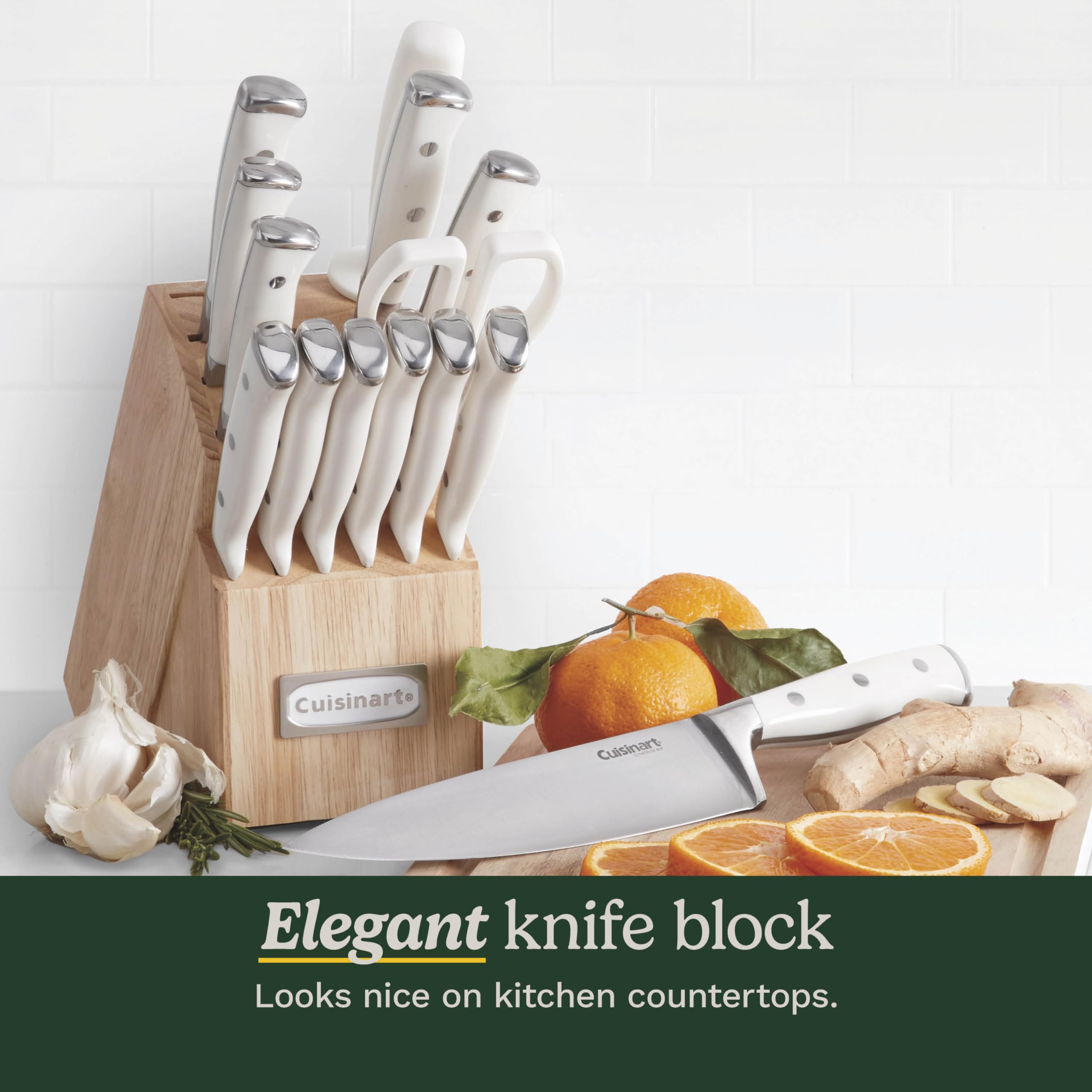 cuisinart-c77wtr-15p-15-piece-forged-triple-rivet-knife-set-with-block-white image 3