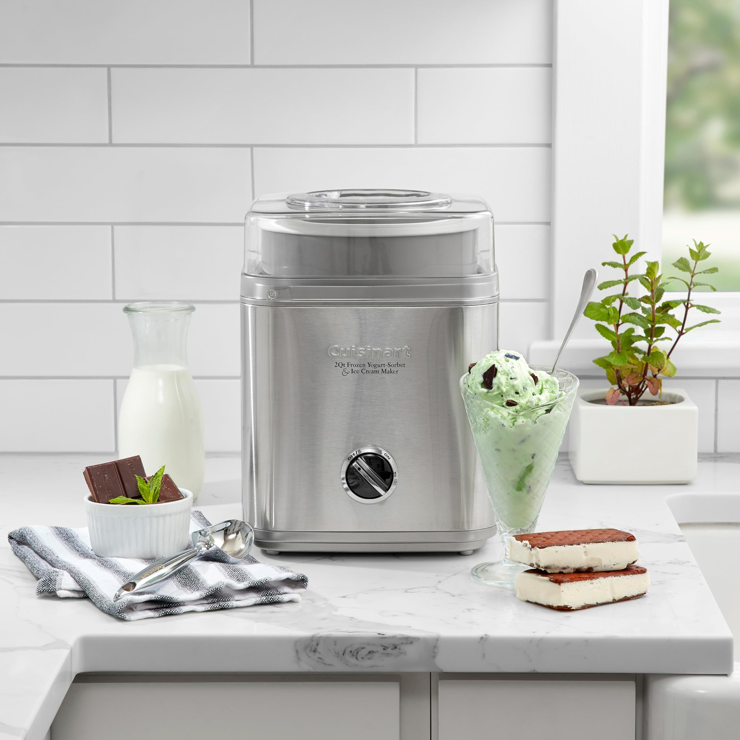 cuisinart-ice30bcp1-2-quart-automatic-ice-cream-maker image 2