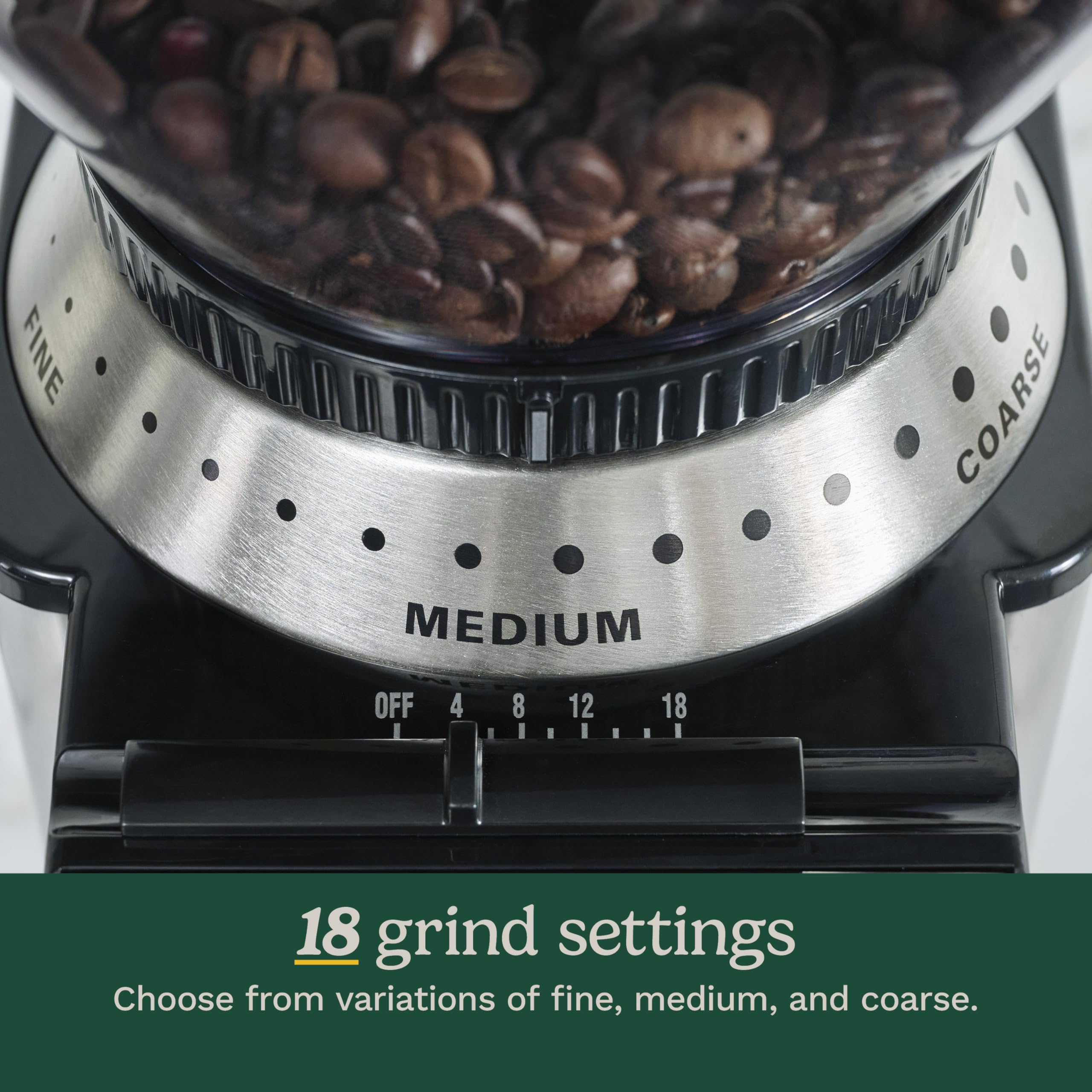cuisinart-dbm-8p1-automatic-burr-coffee-grinder-18-position-black-stainless image 4