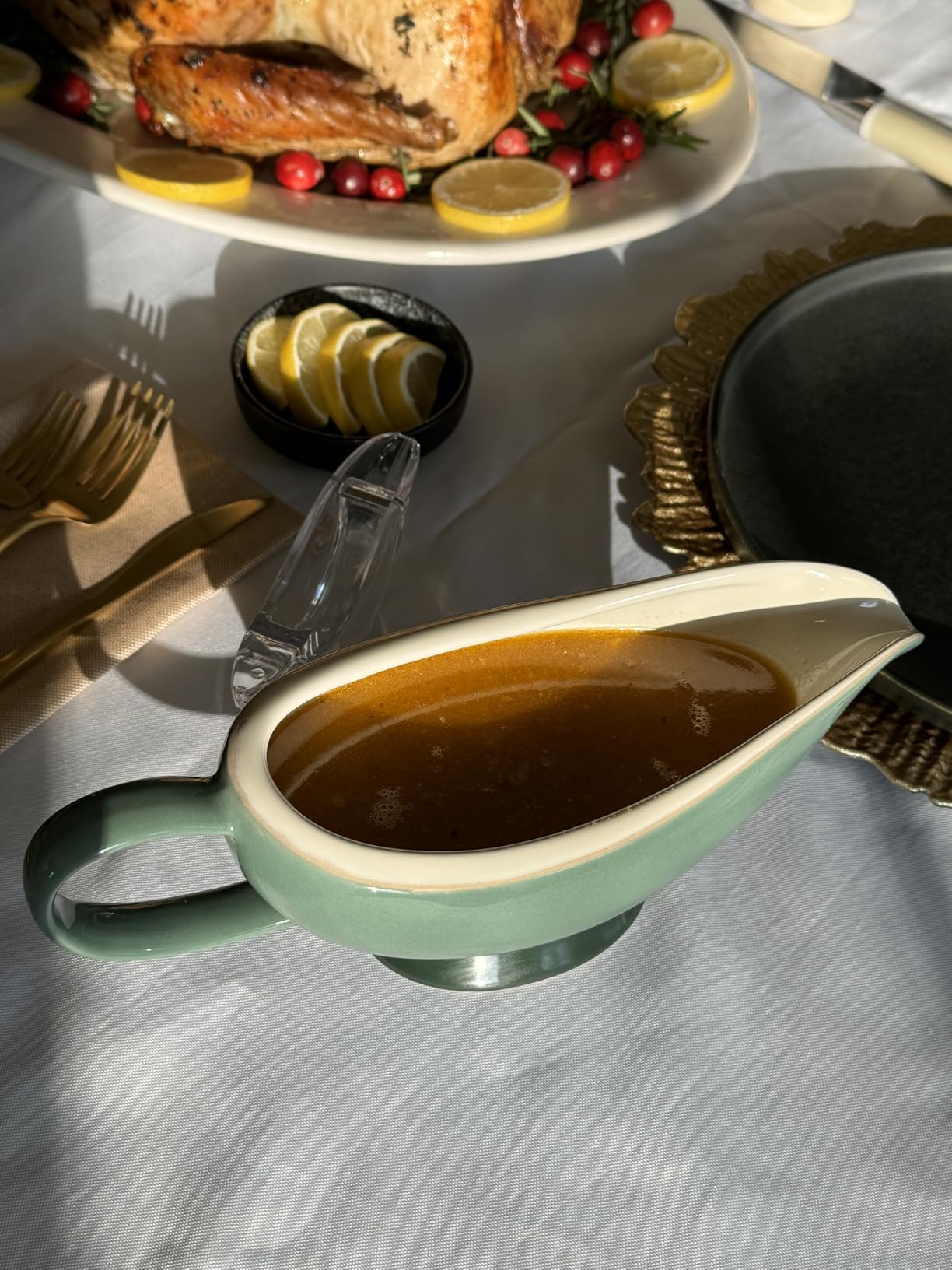Beautiful gravy boat