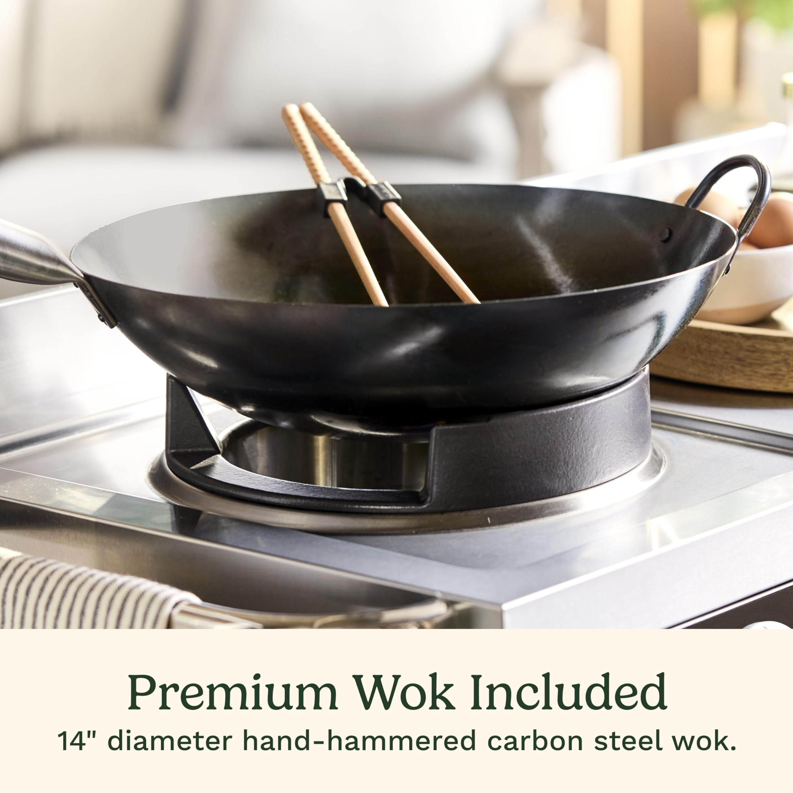 cuisinart-outdoor-wok-station-50-000-btu-propane-burner-with-14-carbon-steel-wok image 3
