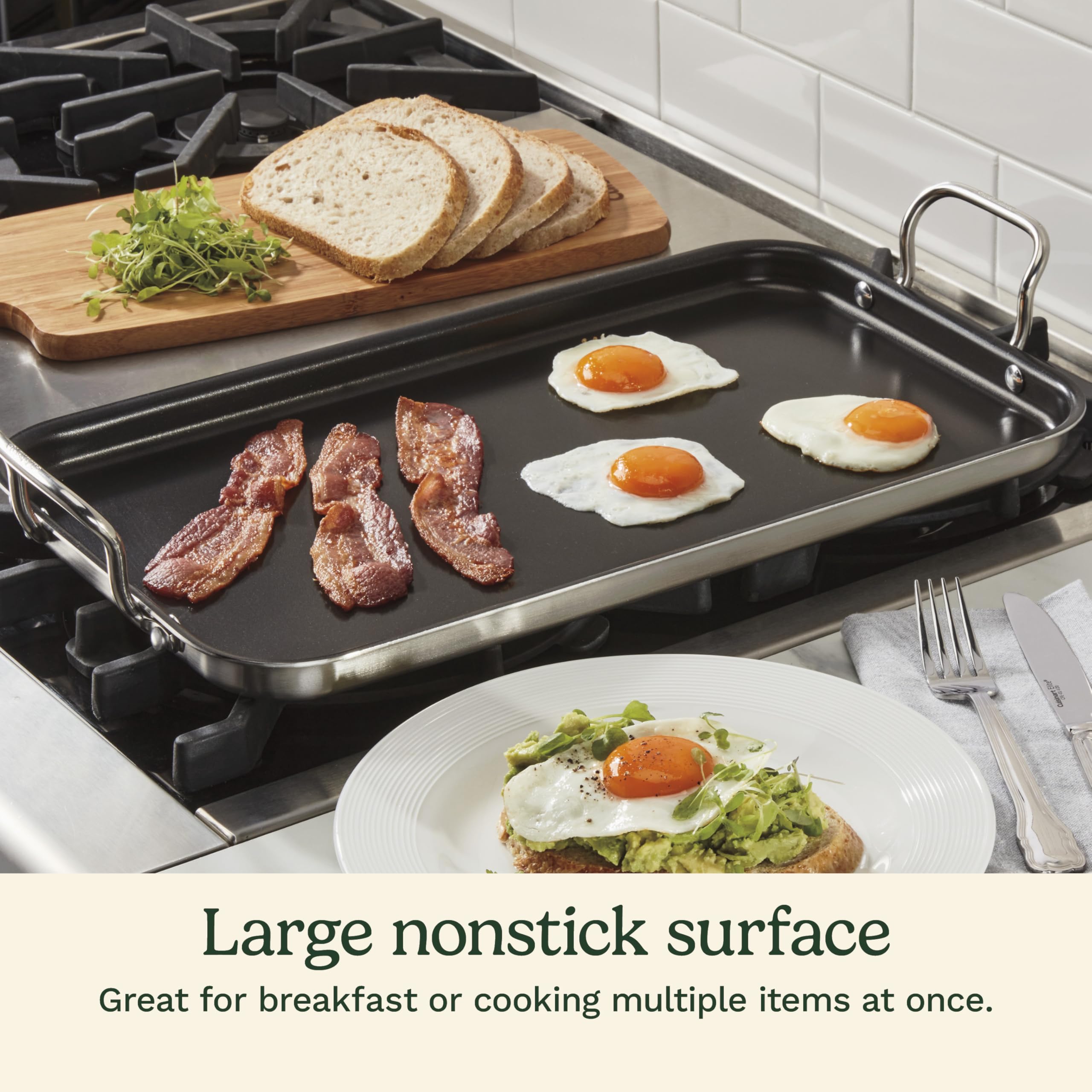 cuisinart-mcp45-25nsp1-10x18-inch-nonstick-double-burner-griddle-skillet image 2