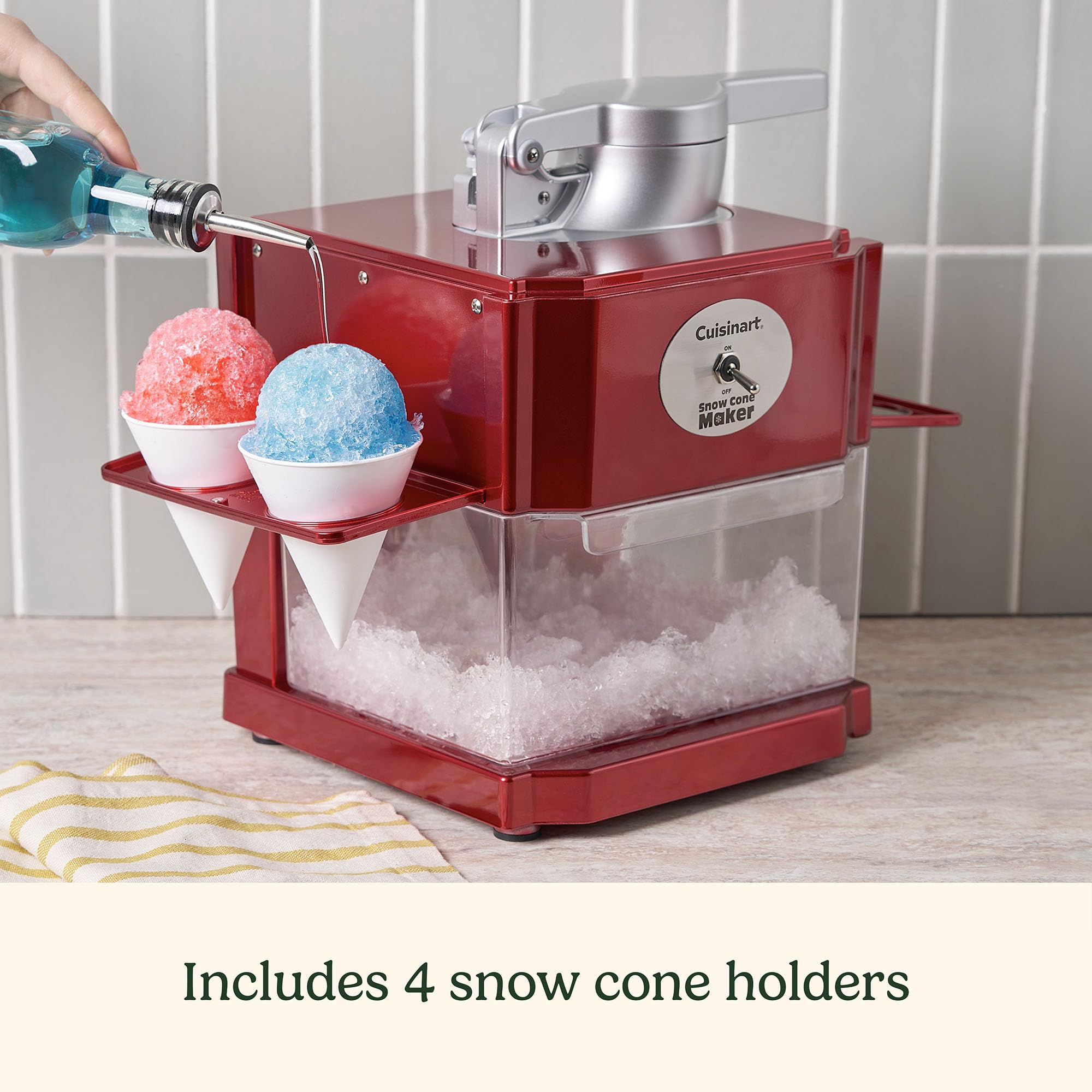 cuisinart-scm-10p1-snow-cone-machine-with-reusable-cones-red image 6