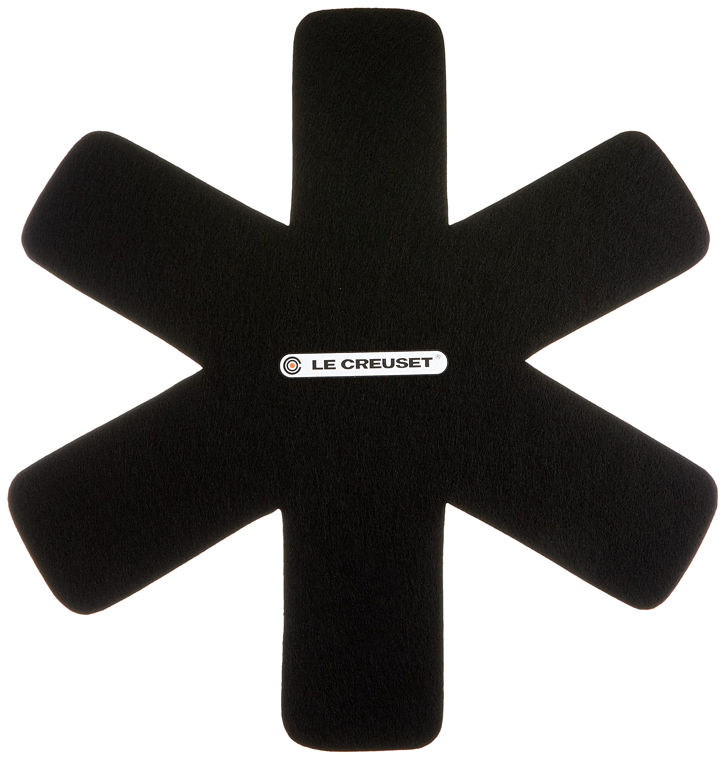 le-creuset-felt-cookware-protectors-set-of-3-black image 2