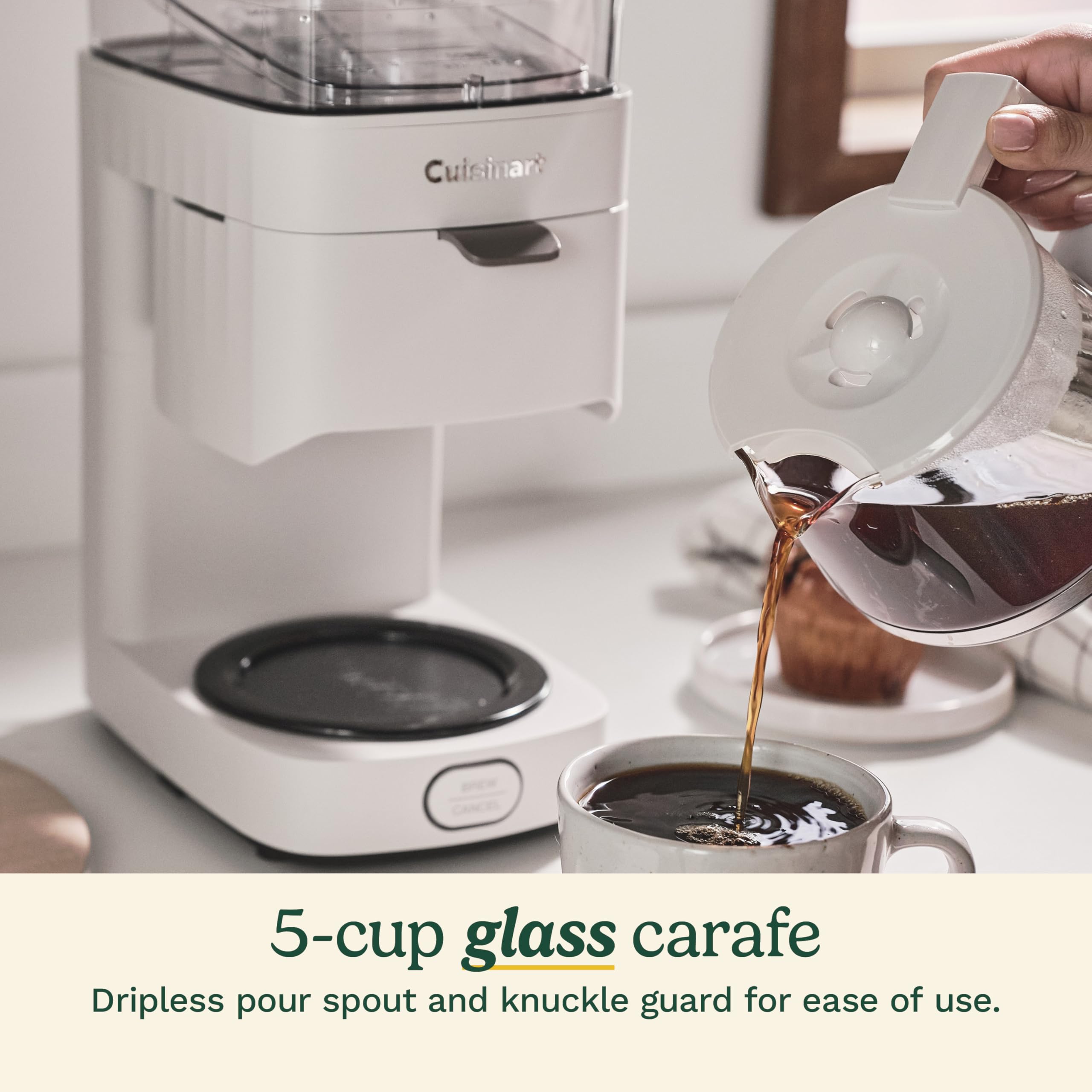 cuisinart-soho-5-cup-coffee-maker-truffle-dcc-5trnas image 3