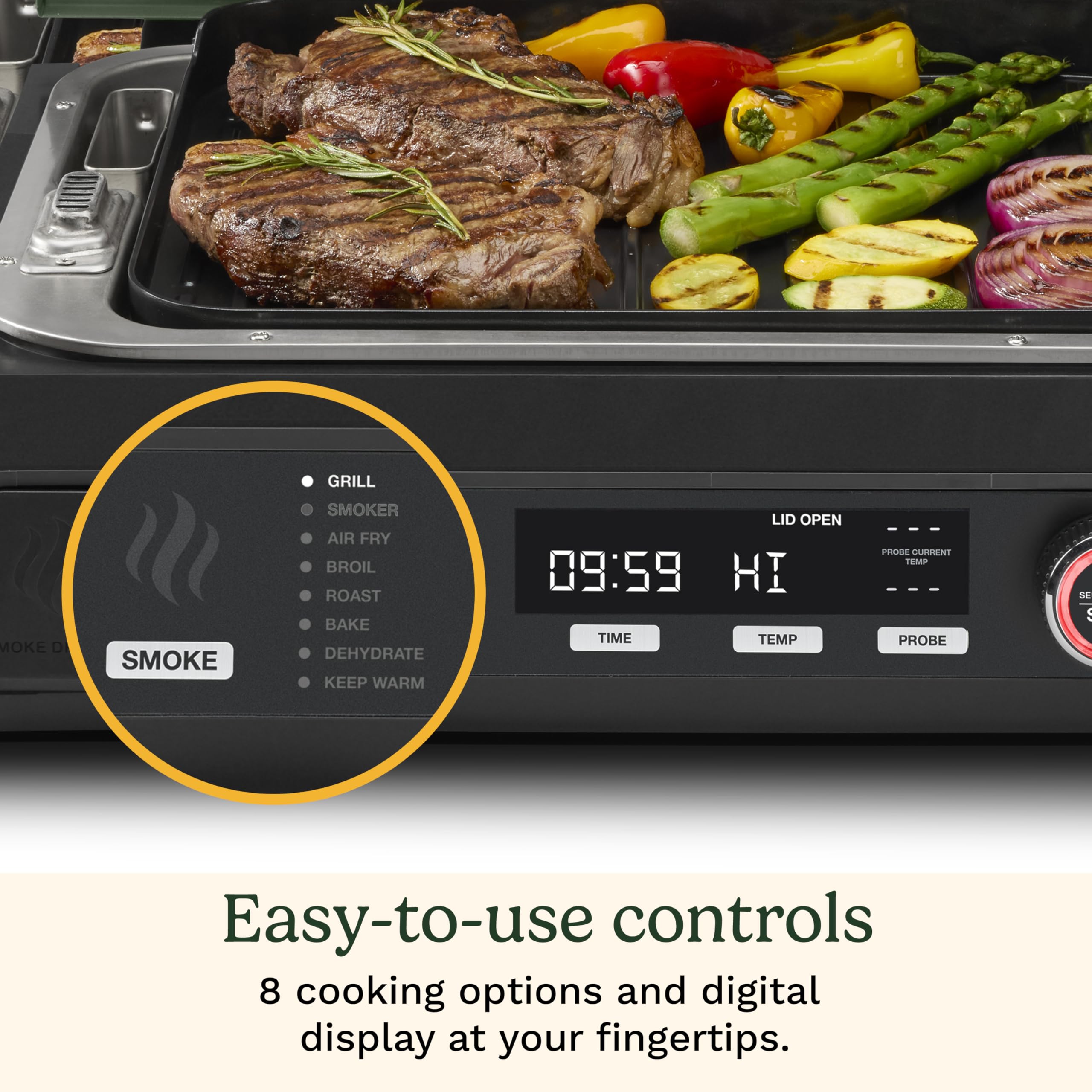 cuisinart-flavorboost-8-in-1-outdoor-electric-bbq-grill-smoker-ceg-1302 image 5