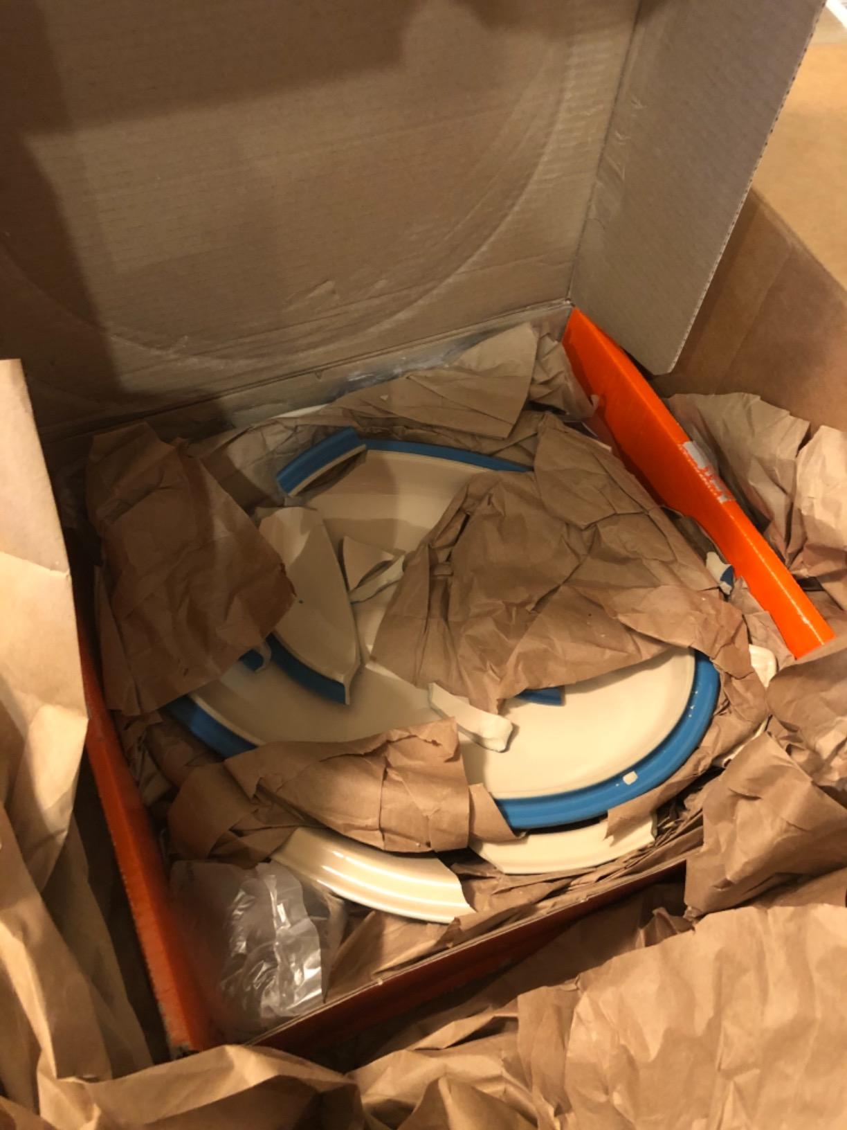 Lid is fragile