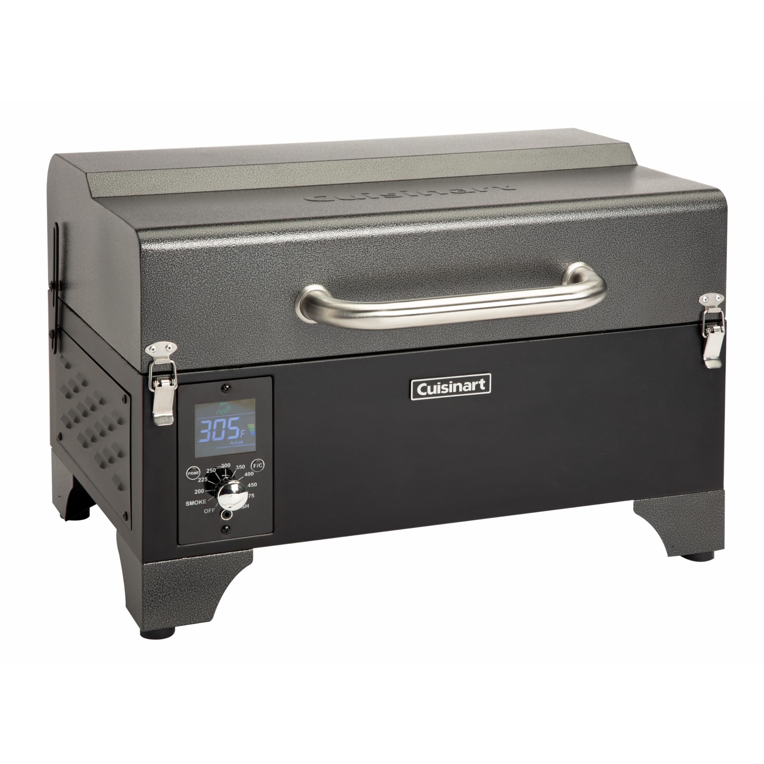 cuisinart-8-in-1-portable-wood-pellet-grill-and-smoker-256-sq-in-for-rv-tailgate image 1