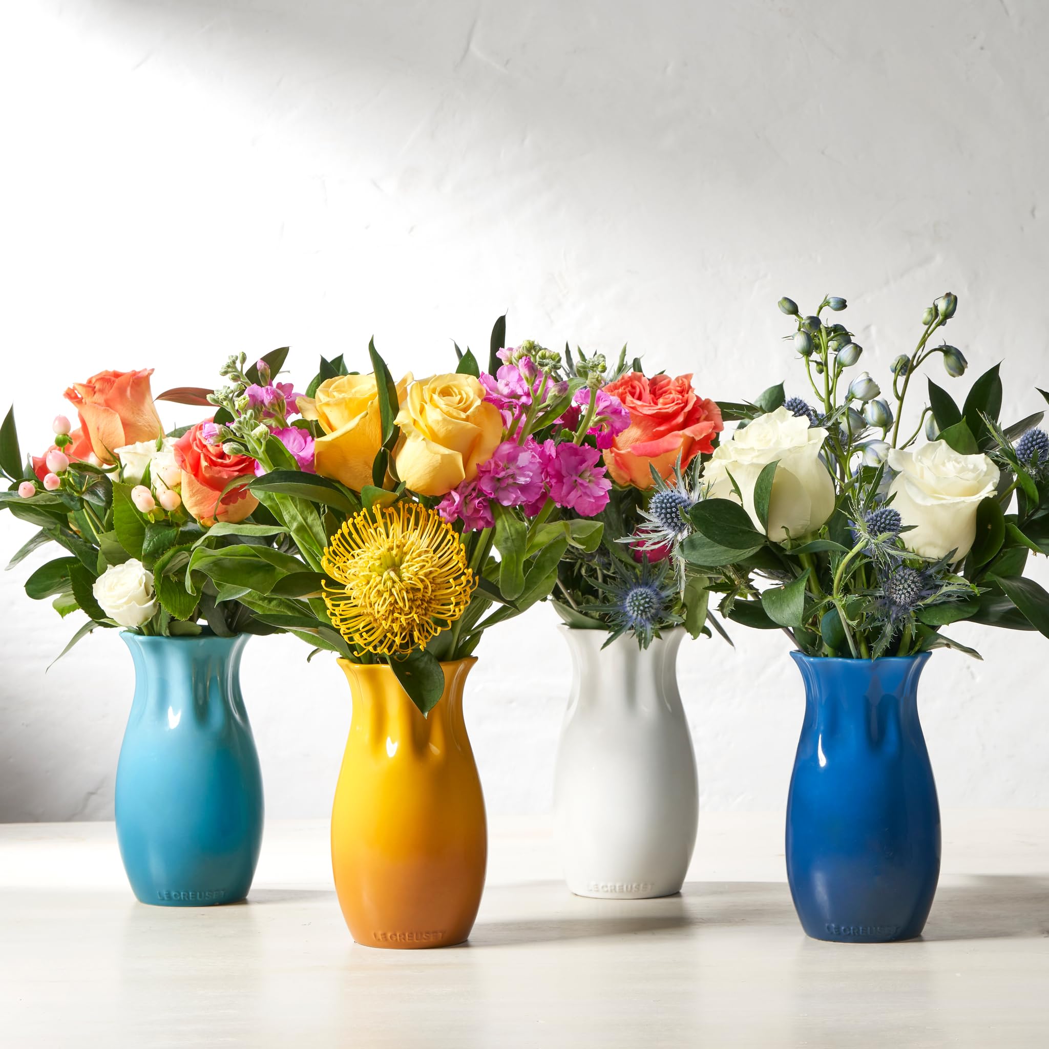 le-creuset-stoneware-small-vase-6-5-x-3-5-inches-marseille image 5