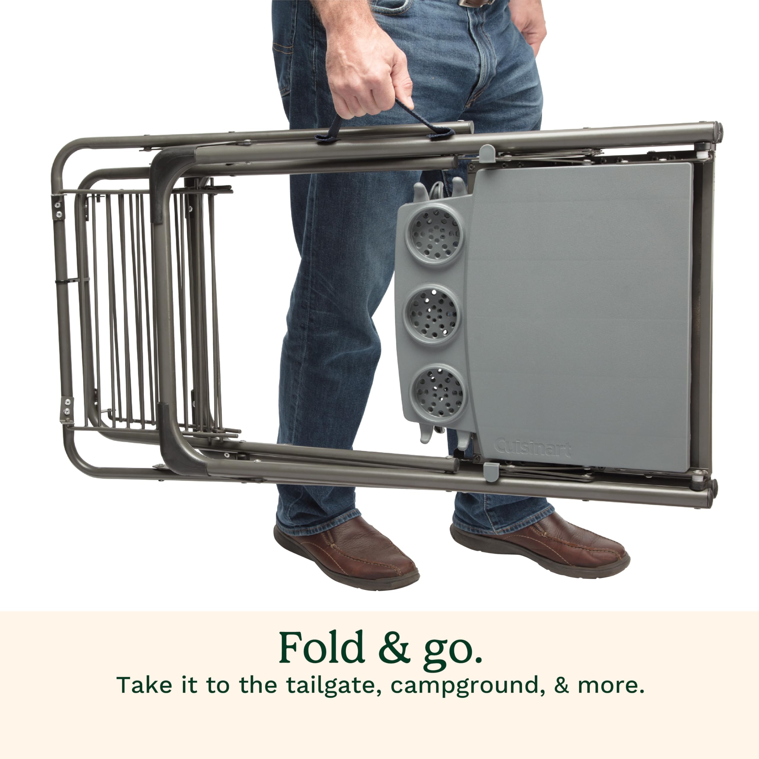 cuisinart-take-along-grill-stand-portable-folding-table-for-bbqs-and-camping image 4