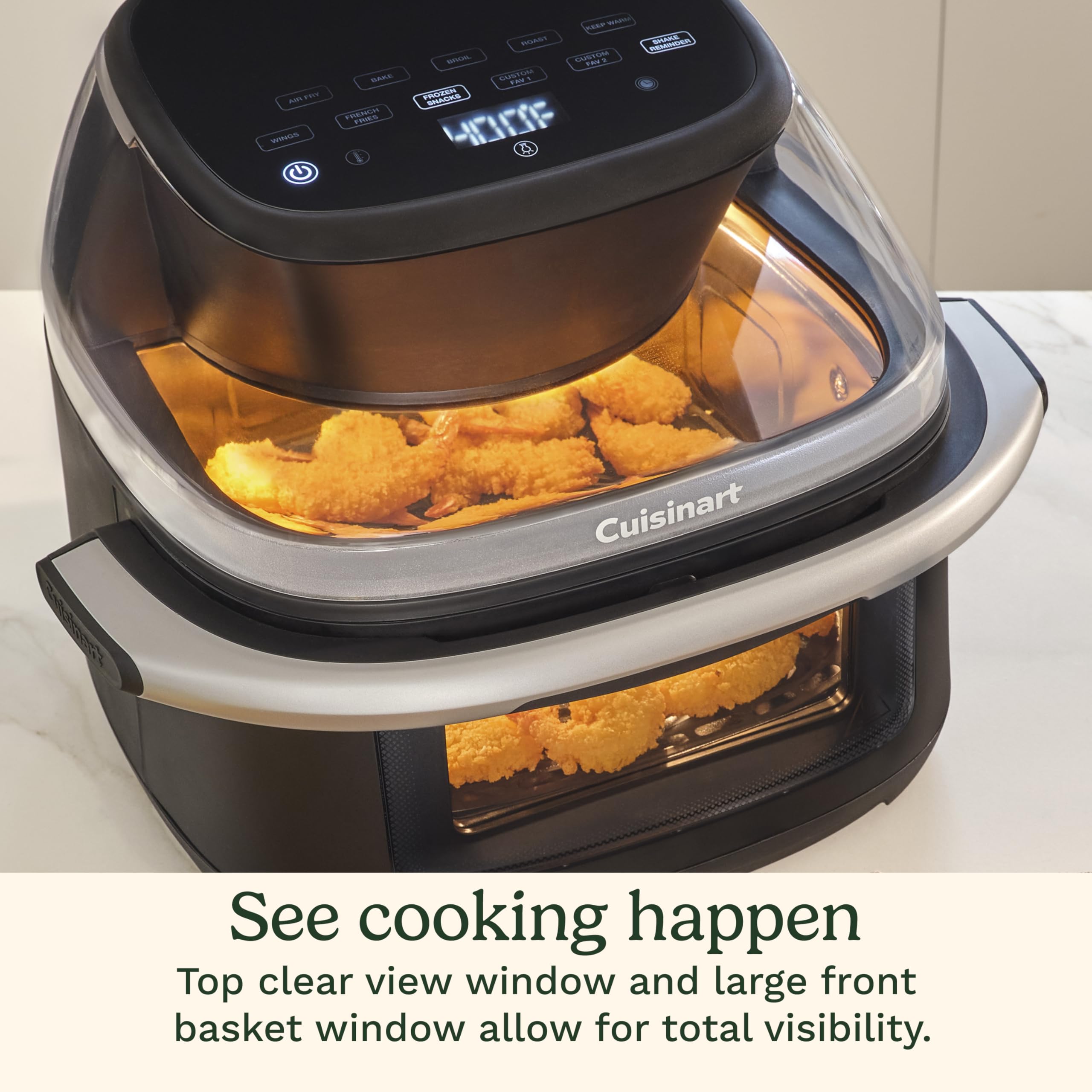 cuisinart-clearview-9-quart-basket-air-fryer-afc-9-with-panoramic-window image 2