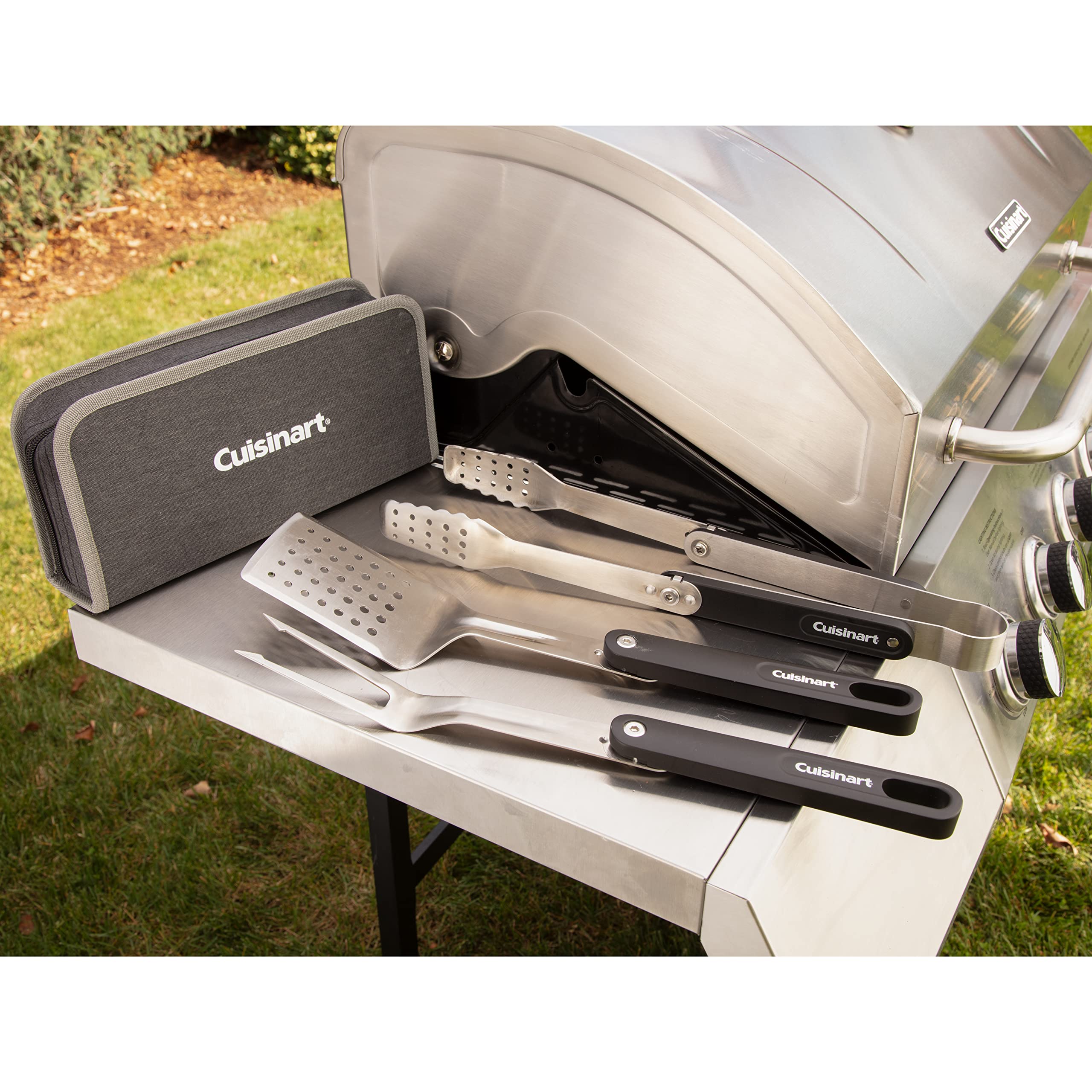 cuisinart-cgs-1000-4-piece-folding-grill-tool-set-with-carrying-case image 6