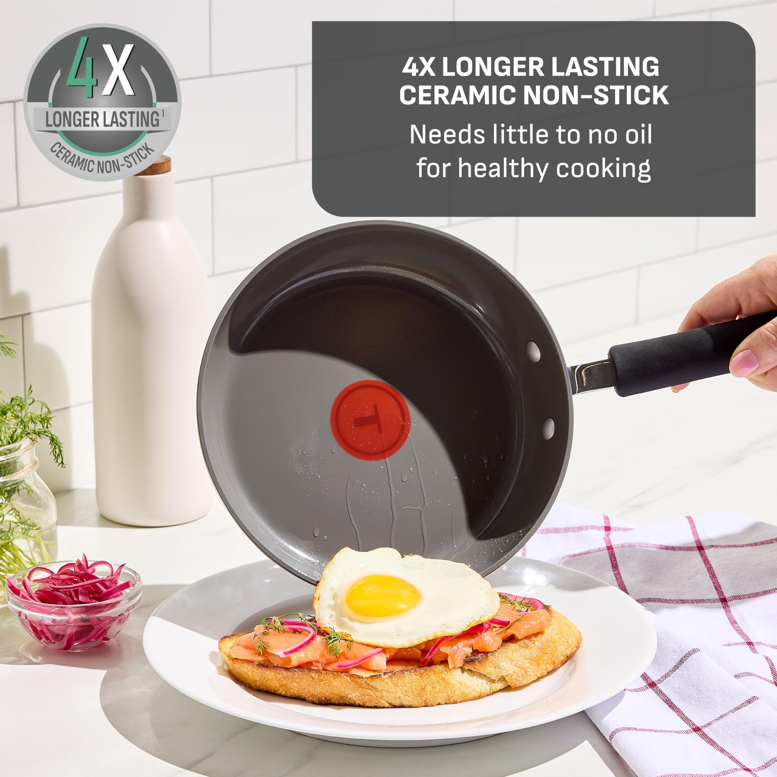 t-fal-ultimate-hard-anodized-12-piece-ceramic-nonstick-cookware-set-stone image 4
