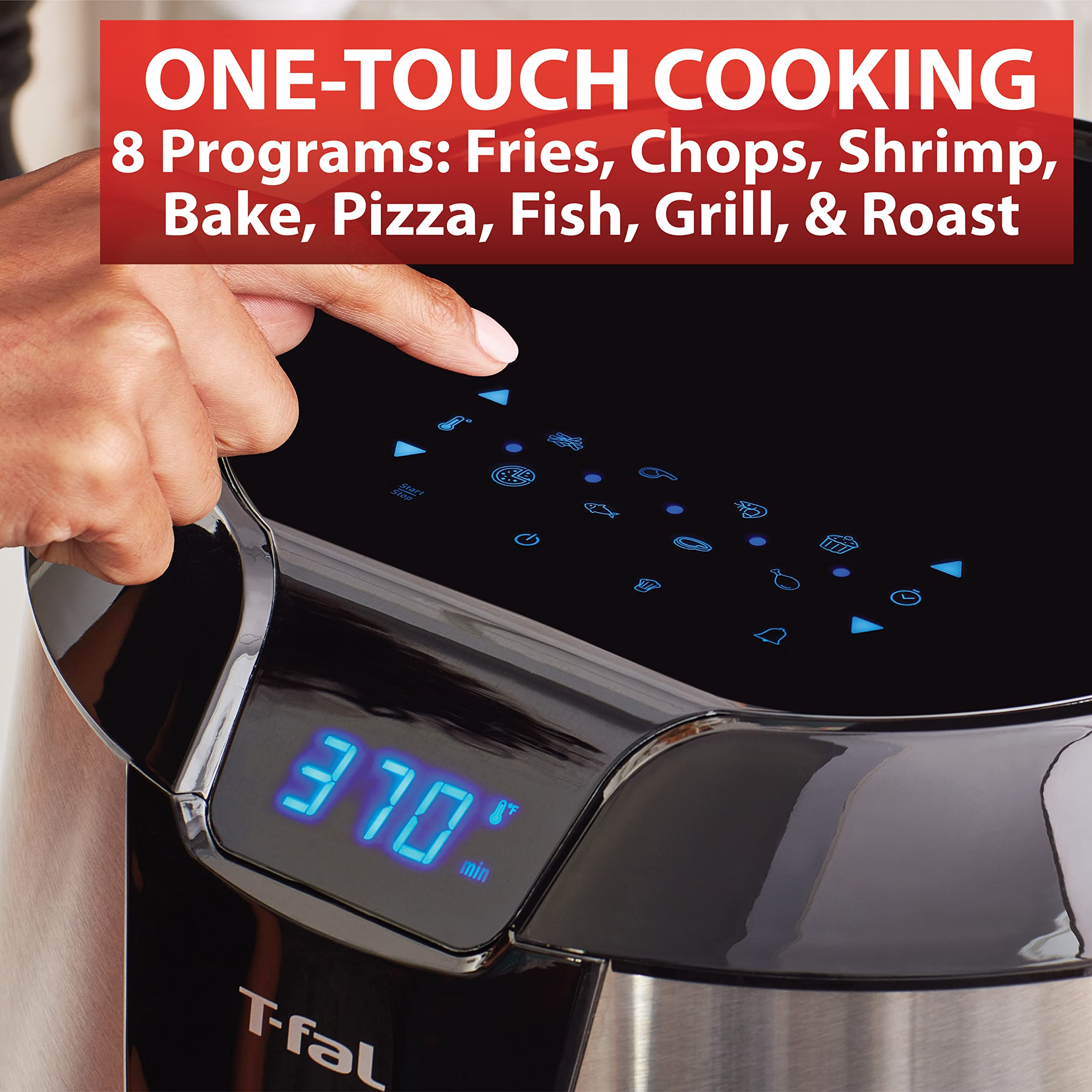 t-fal-easy-fry-xxl-air-fryer-grill-combo-5-9-qt-black-stainless-steel image 5