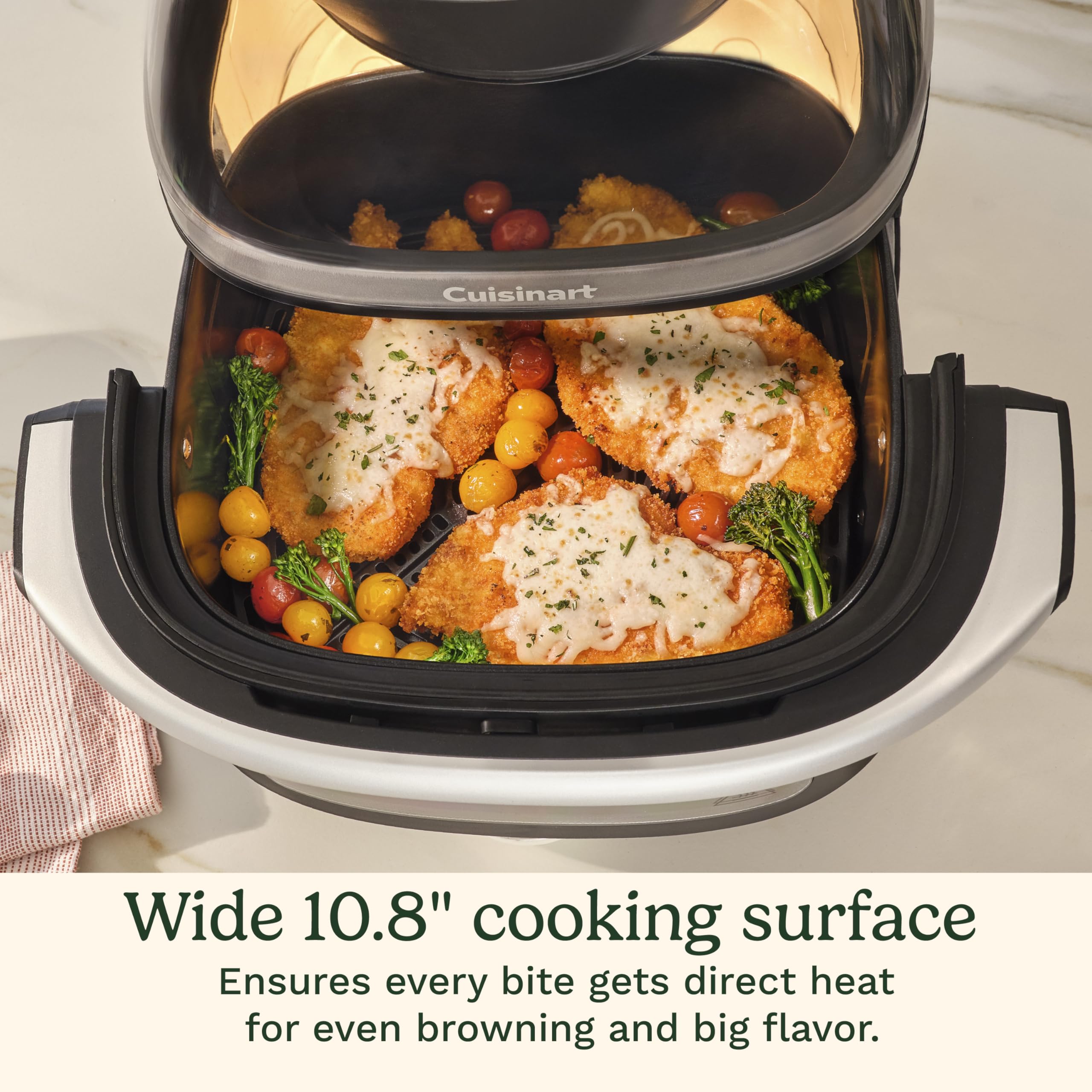 cuisinart-clearview-9-quart-basket-air-fryer-afc-9-with-panoramic-window image 3