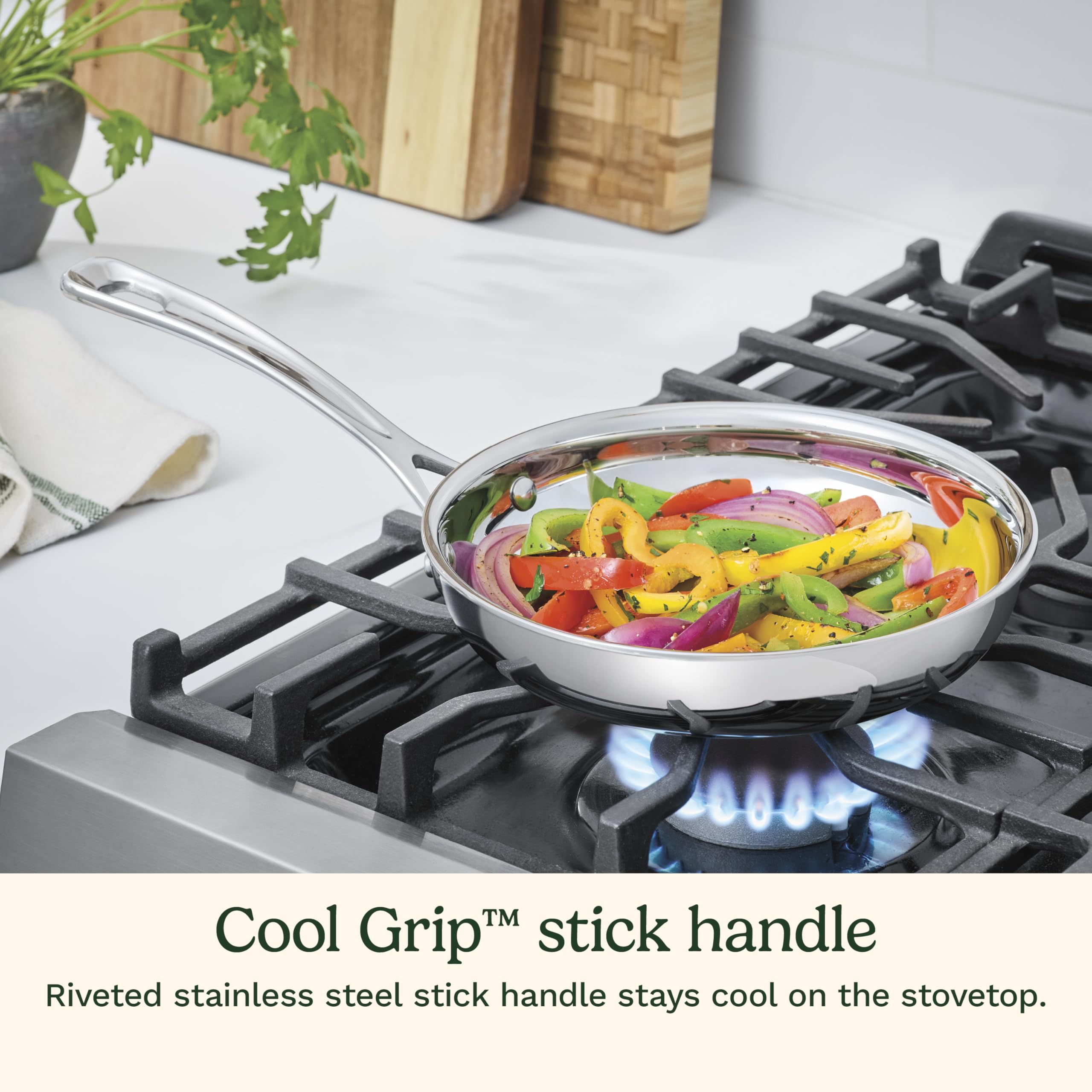 cuisinart-pureclad-triple-ply-8-inch-stainless-steel-skillet-pct22-20 image 7