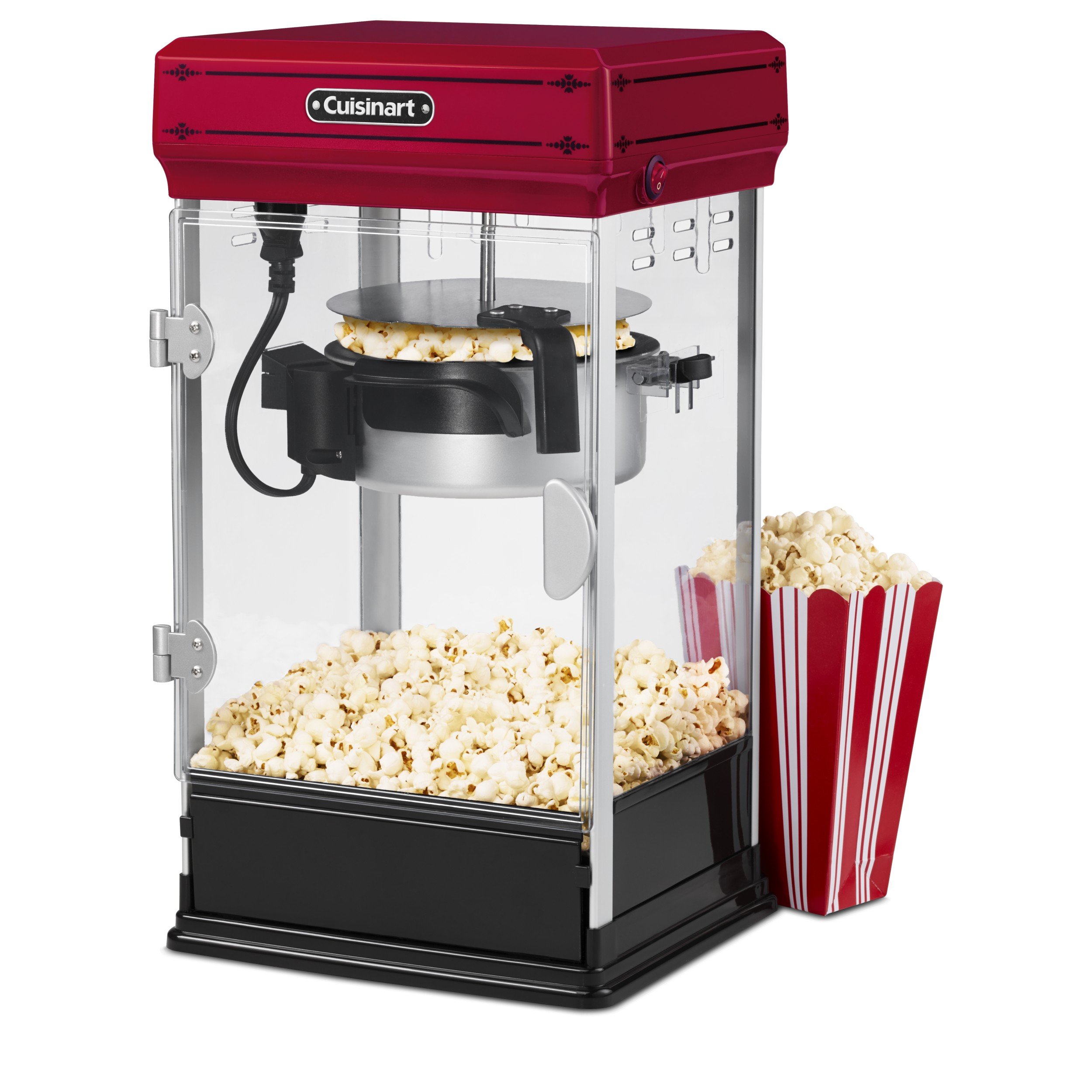 cuisinart-cpm-28-classic-style-popcorn-maker-red-makes-up-to-10-cups image 3