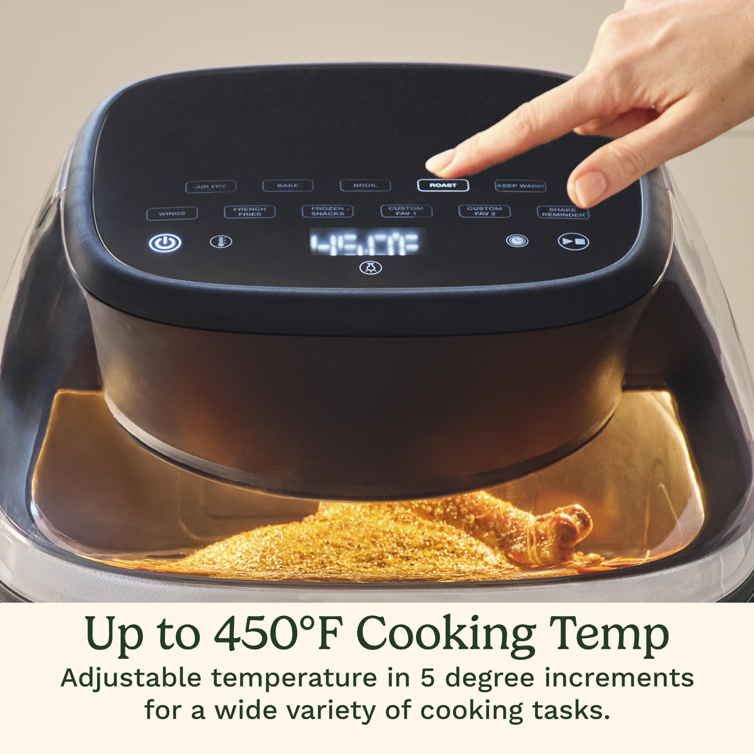 cuisinart-clearview-9-quart-basket-air-fryer-afc-9-with-panoramic-window image 6