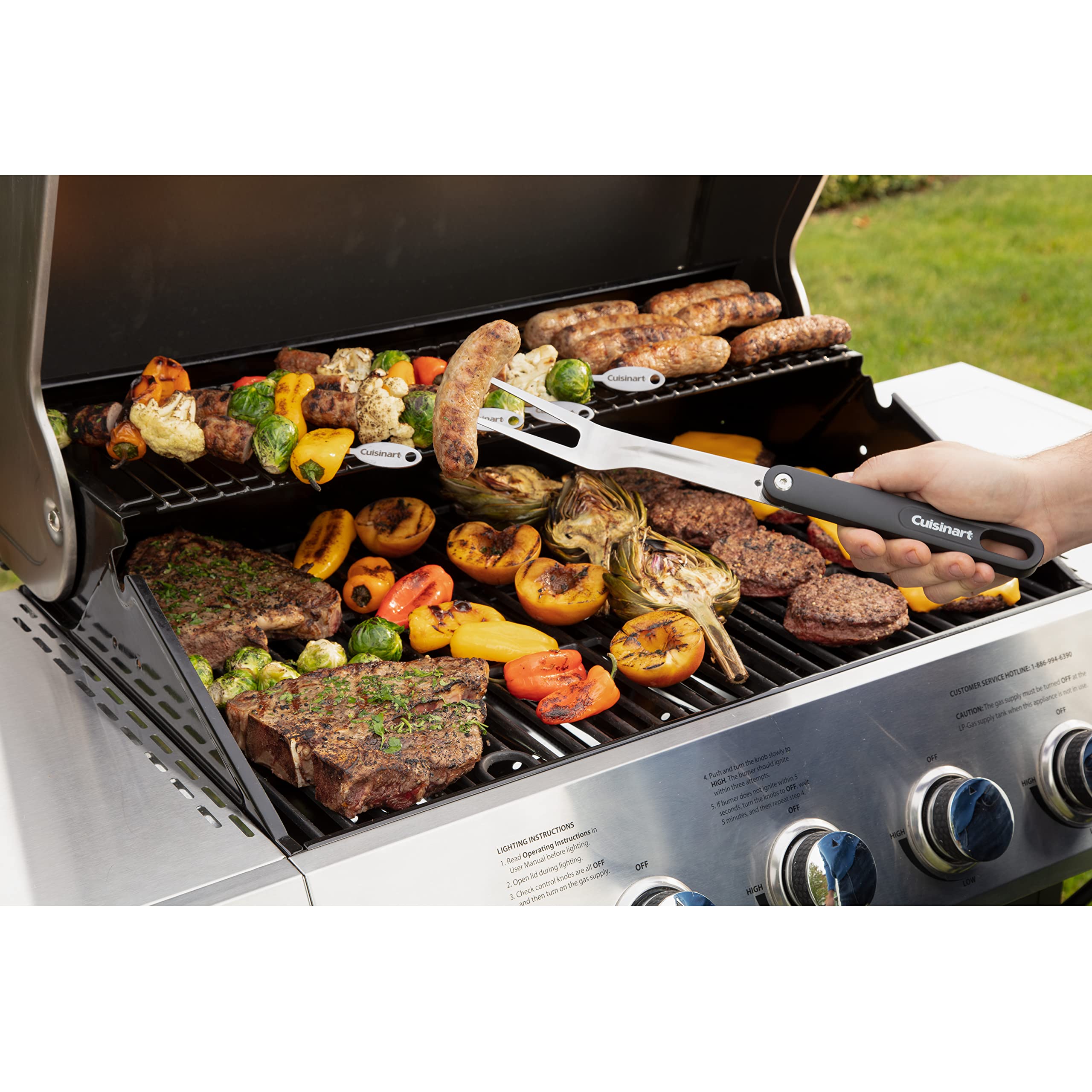 cuisinart-cgs-1000-4-piece-folding-grill-tool-set-with-carrying-case image 7