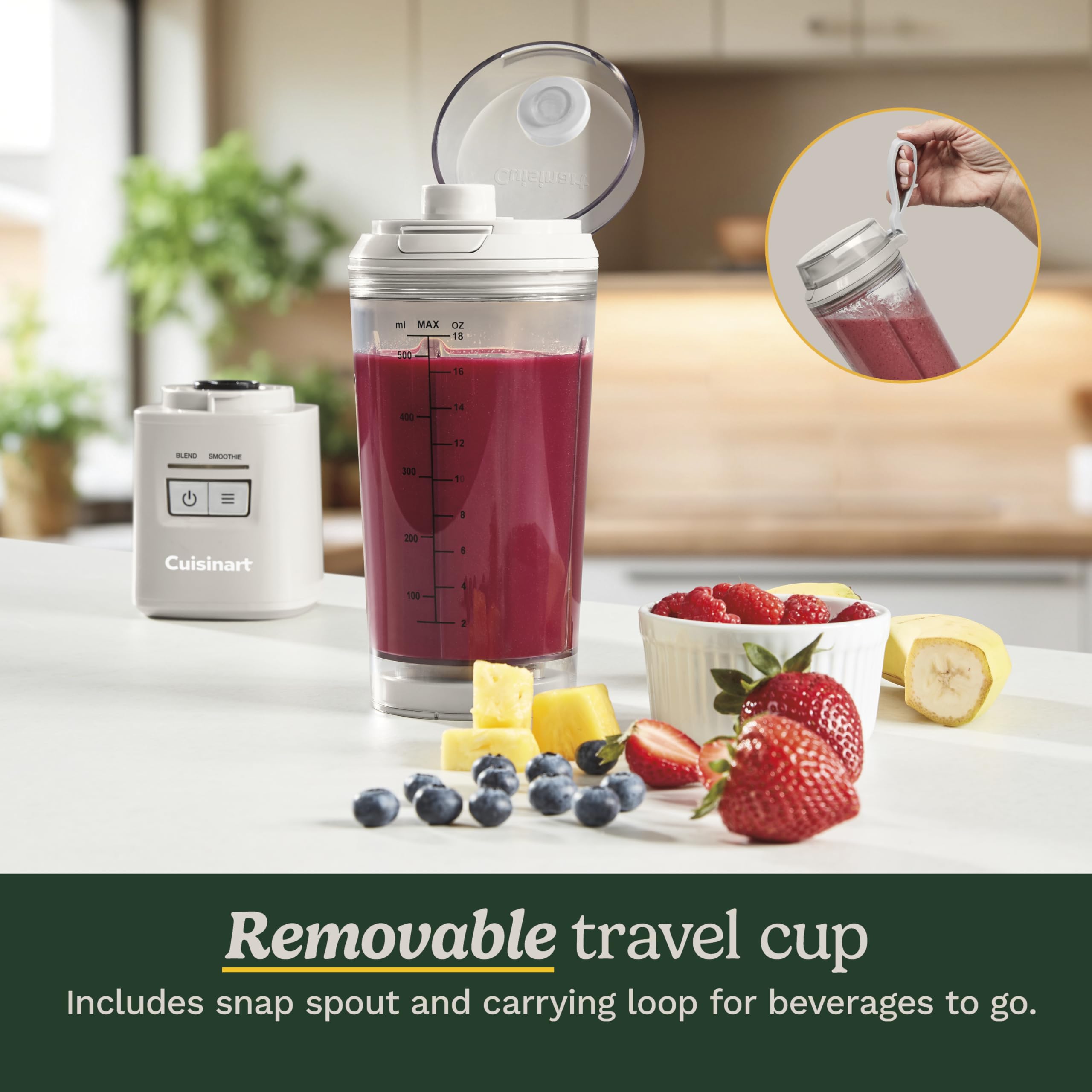 cuisinart-cordless-rechargeable-portable-blender-for-smoothies-pbl-100-tan image 5