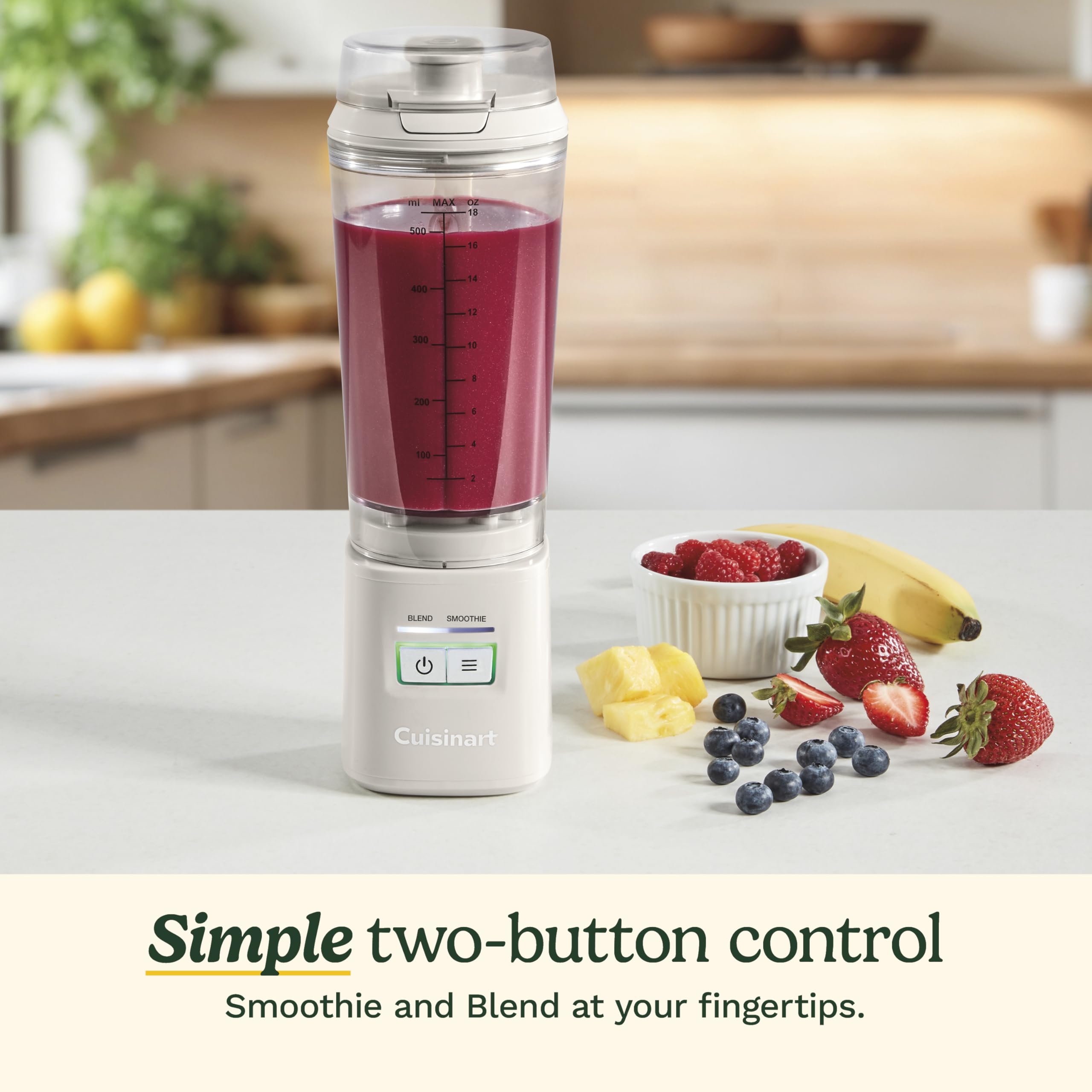 cuisinart-cordless-rechargeable-portable-blender-for-smoothies-pbl-100-tan image 3