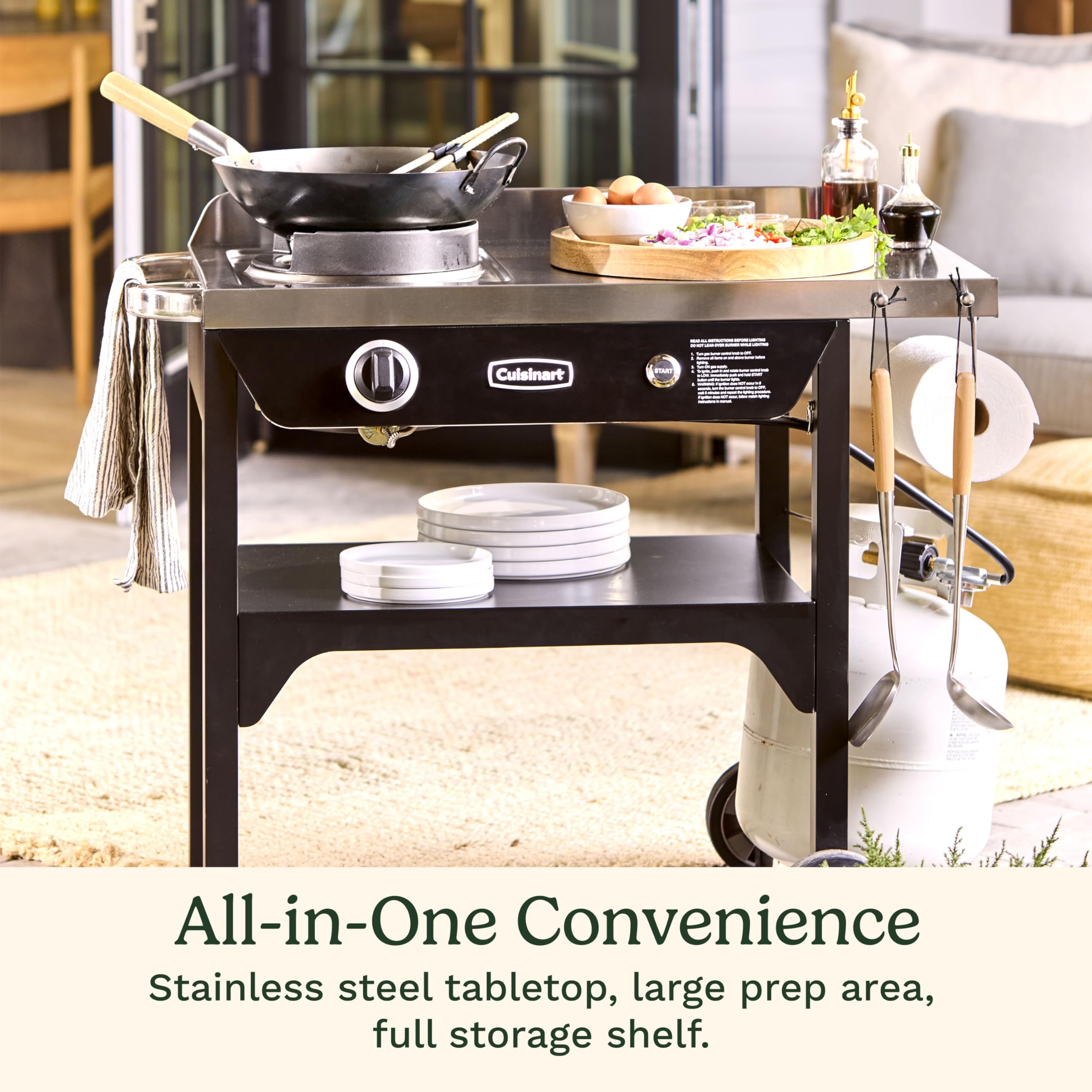 cuisinart-outdoor-wok-station-50-000-btu-propane-burner-with-14-carbon-steel-wok image 6