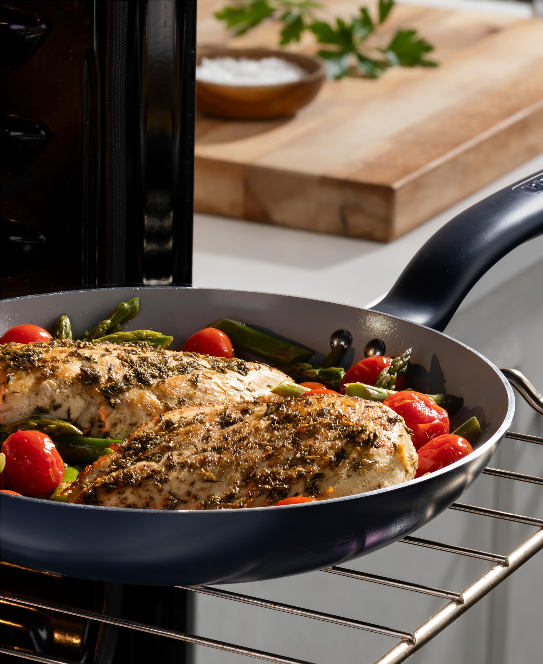 t-fal-culinaire-ceramic-12-piece-nonstick-cookware-set-dark-blue image 5
