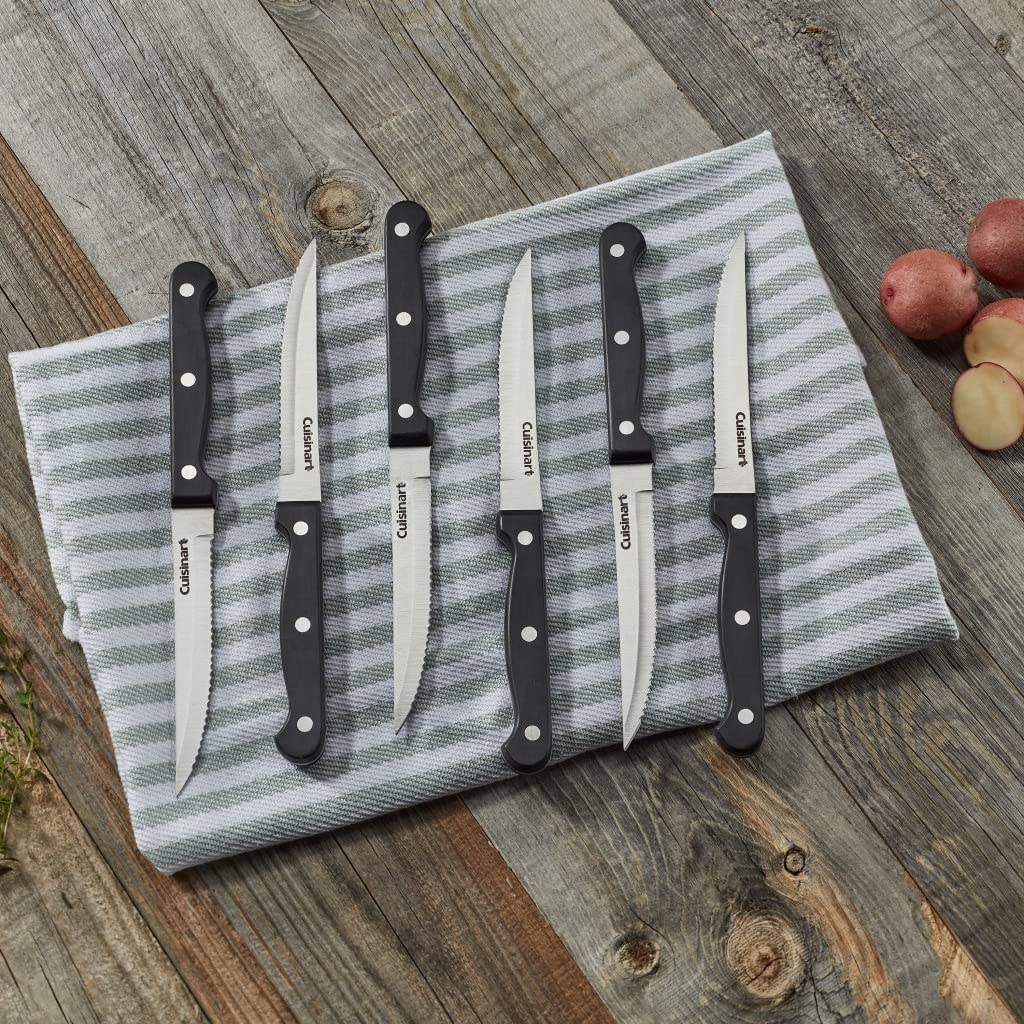 cuisinart-c77tr-6psk-6-piece-steak-knife-set-high-carbon-stainless-steel-black image 4