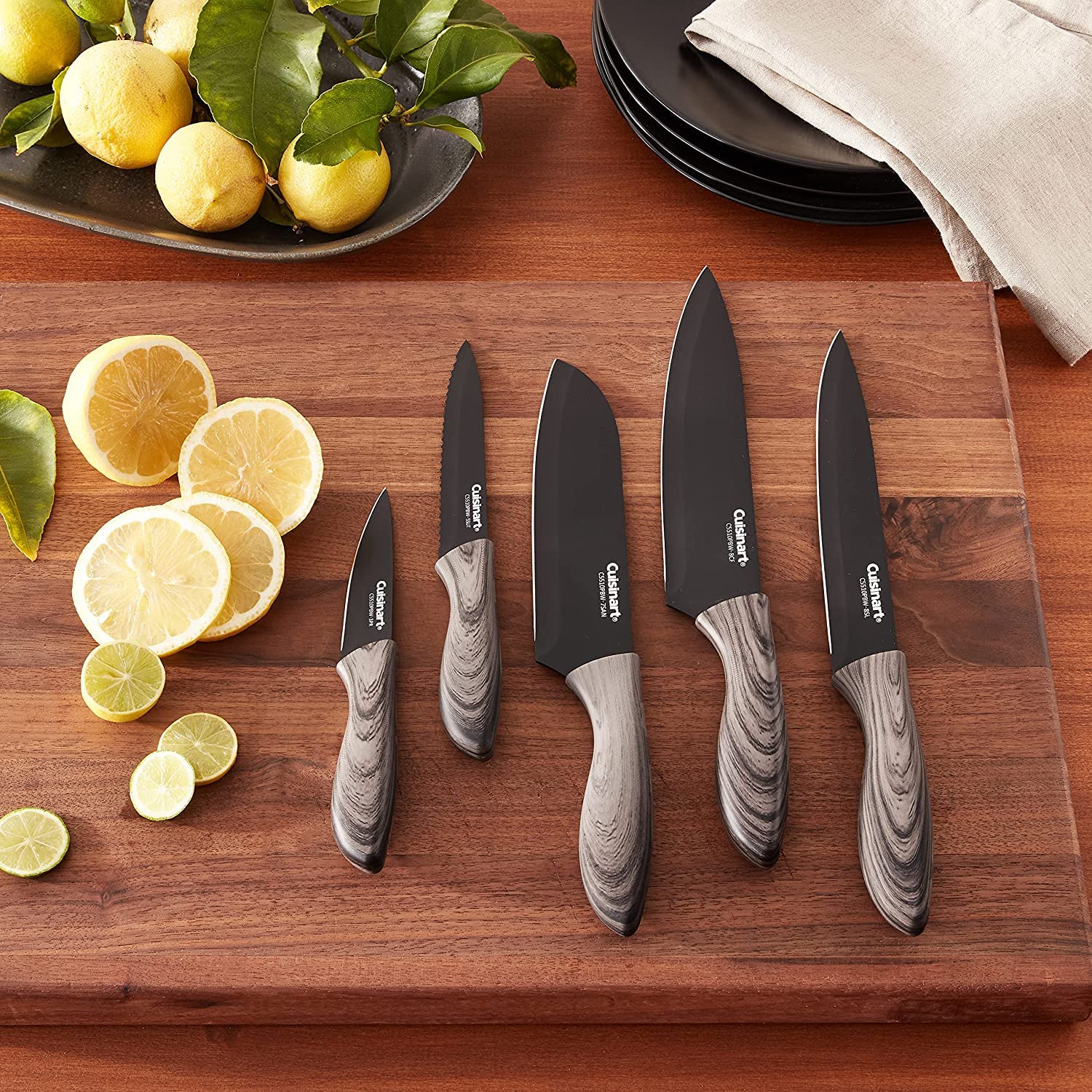 cuisinart-advantage-10-piece-nonstick-cutlery-set-black image 5