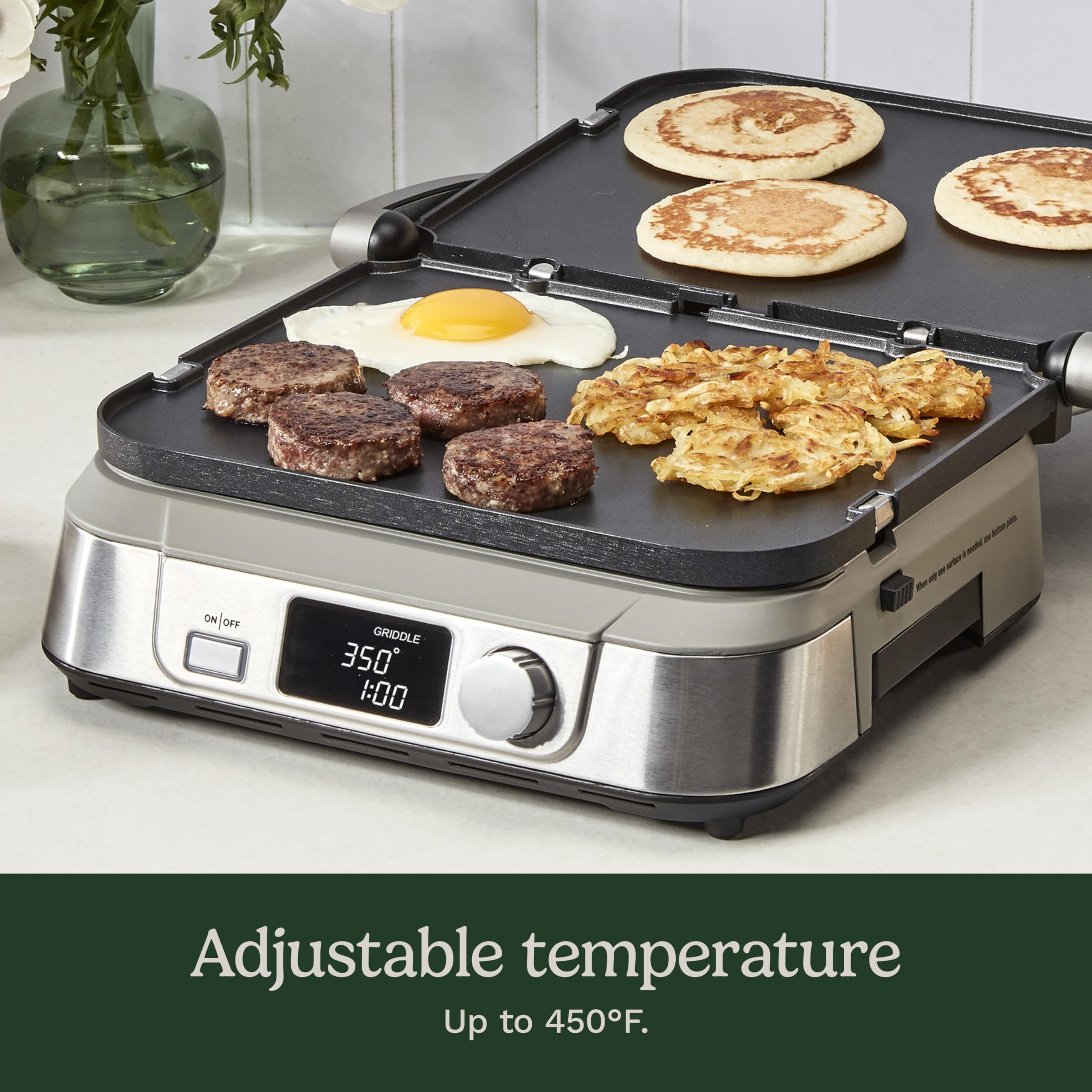 cuisinart-griddler-five-gr-5nas-5-in-1-electric-countertop-grill-panini-press-st image 2