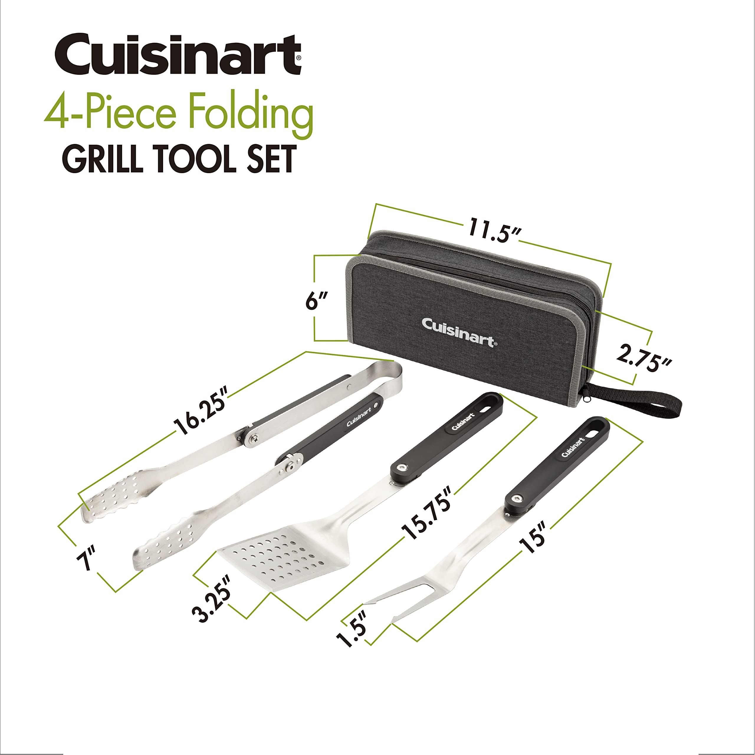 cuisinart-cgs-1000-4-piece-folding-grill-tool-set-with-carrying-case image 4