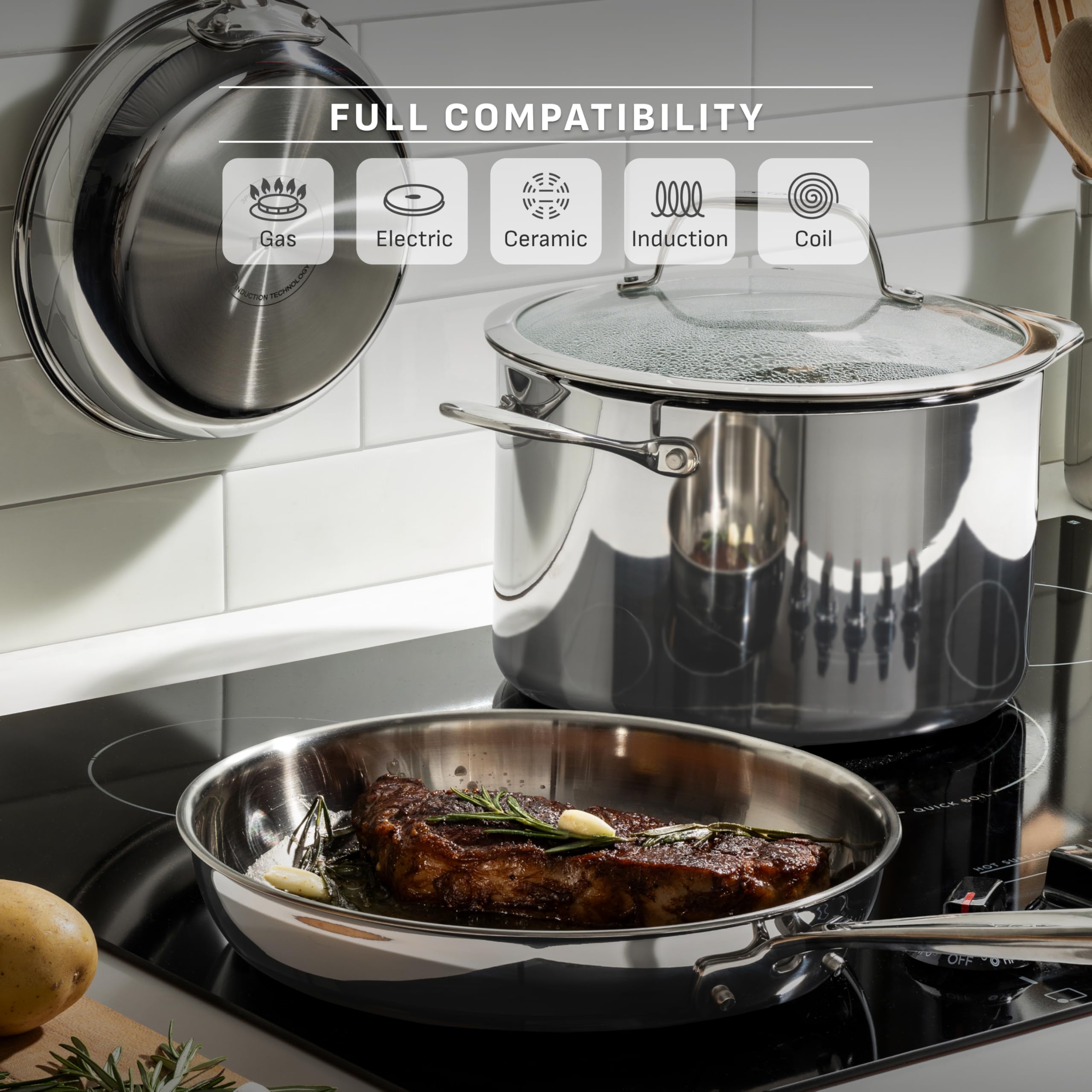 t-fal-pro-tri-ply-stainless-steel-fry-pan-8-inch-silver image 5