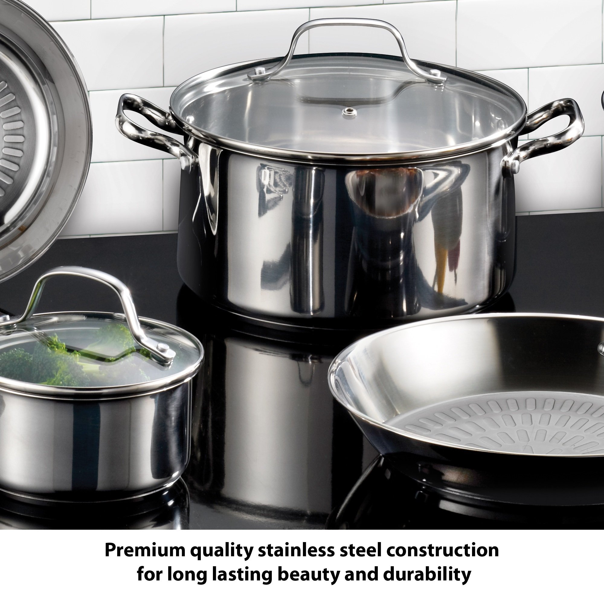 t-fal-performa-12-piece-stainless-steel-cookware-set image 2