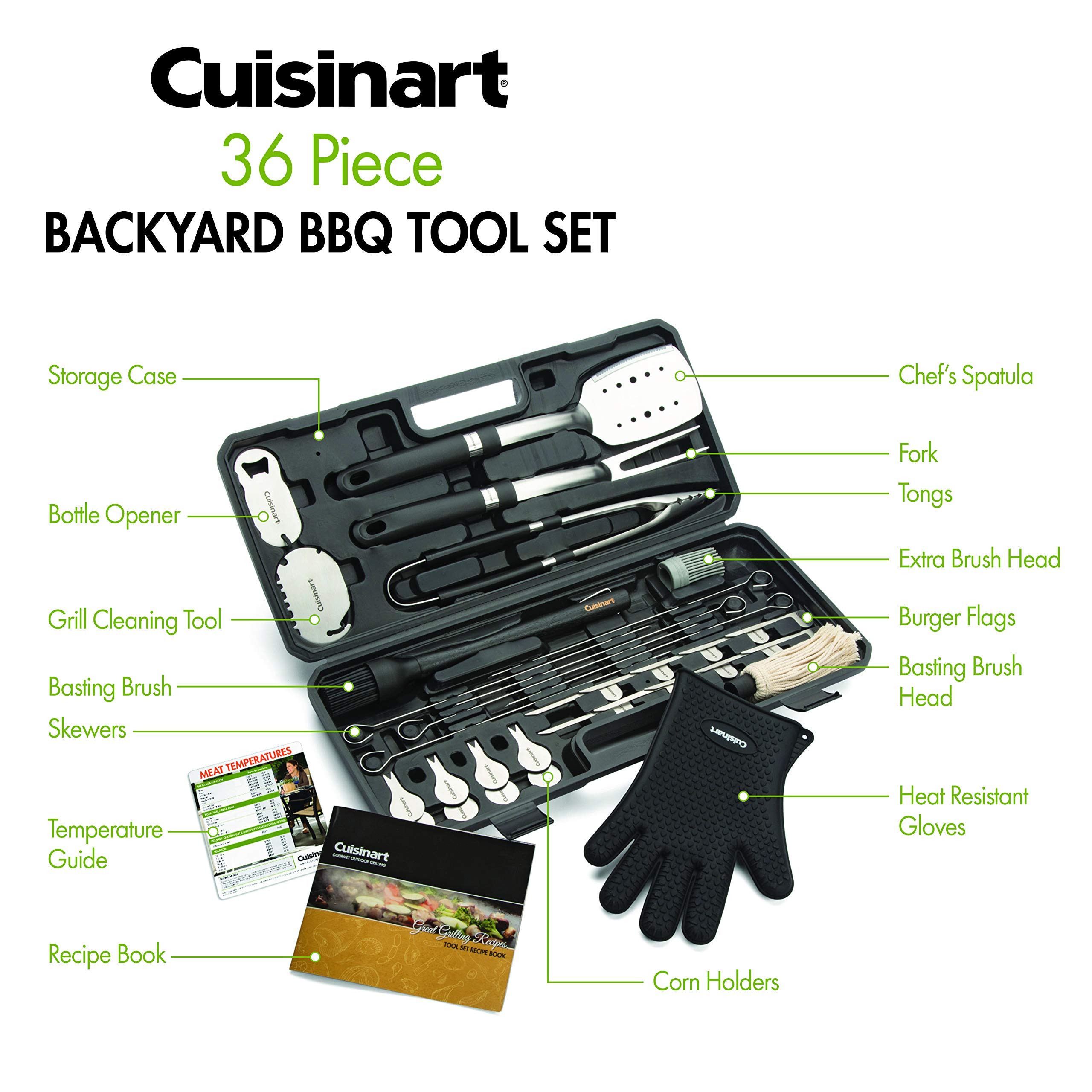 cuisinart-cgs-8036-36-piece-bbq-grill-tool-set-with-storage-case image 4