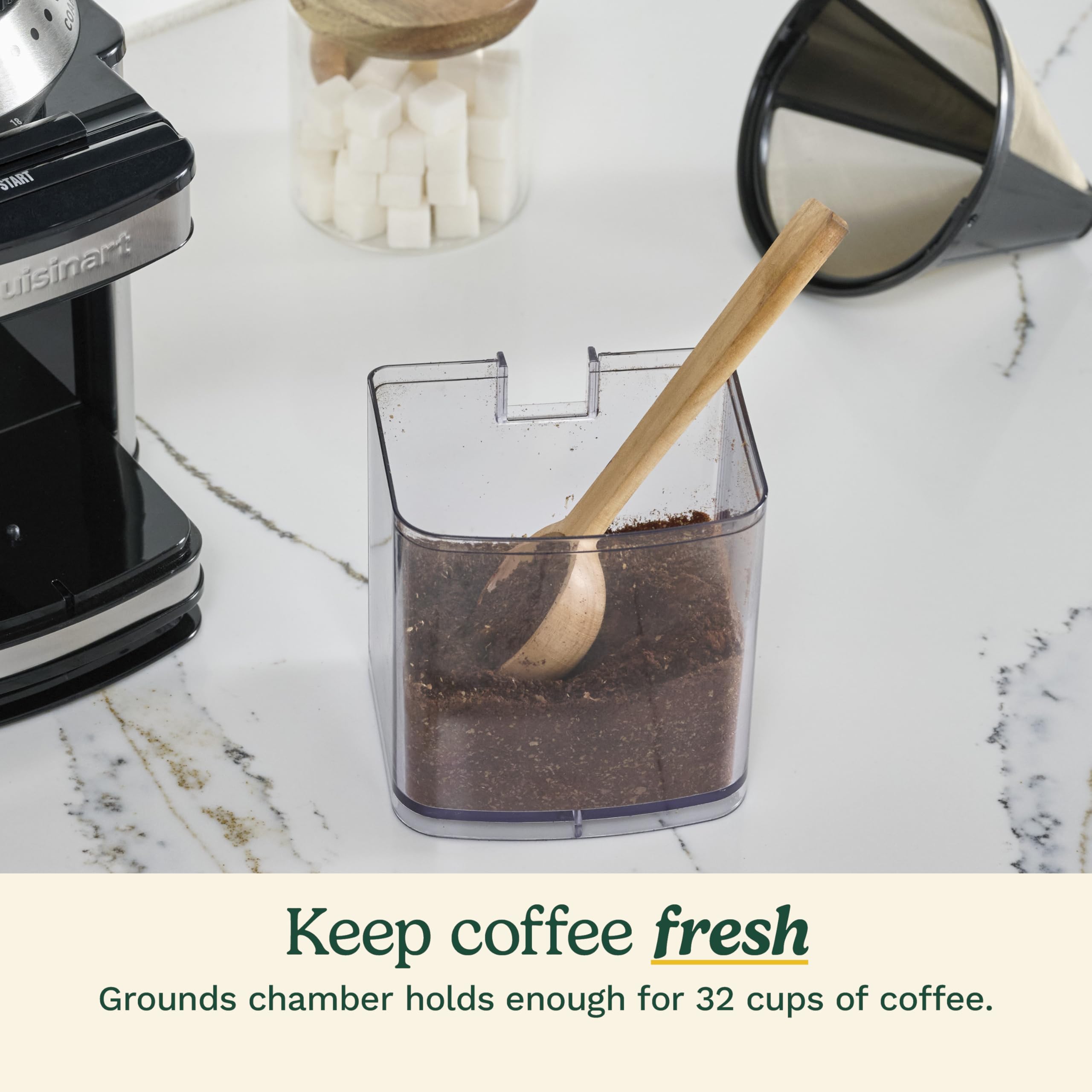 cuisinart-dbm-8p1-automatic-burr-coffee-grinder-18-position-black-stainless image 7