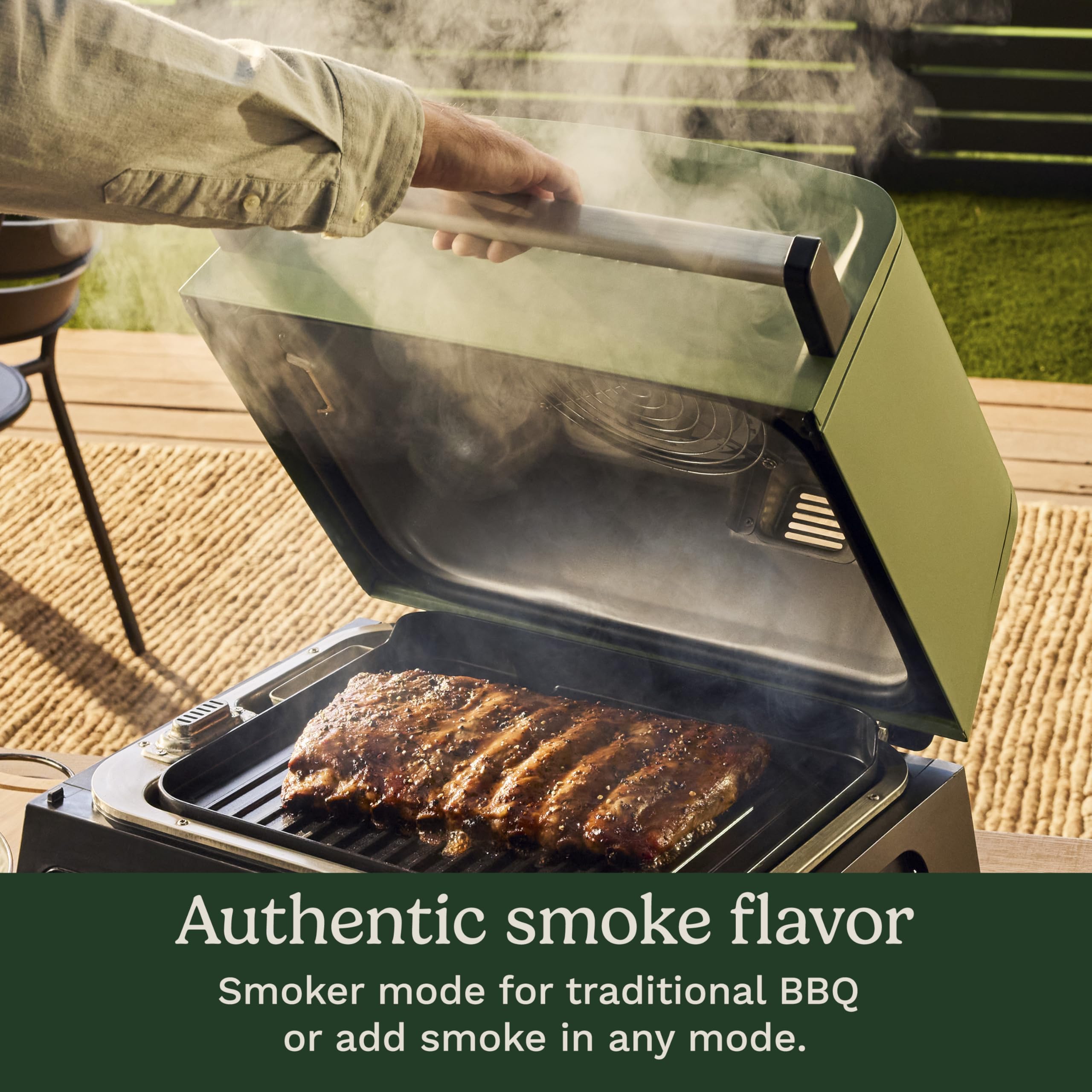 cuisinart-flavorboost-8-in-1-outdoor-electric-bbq-grill-smoker-ceg-1302 image 3