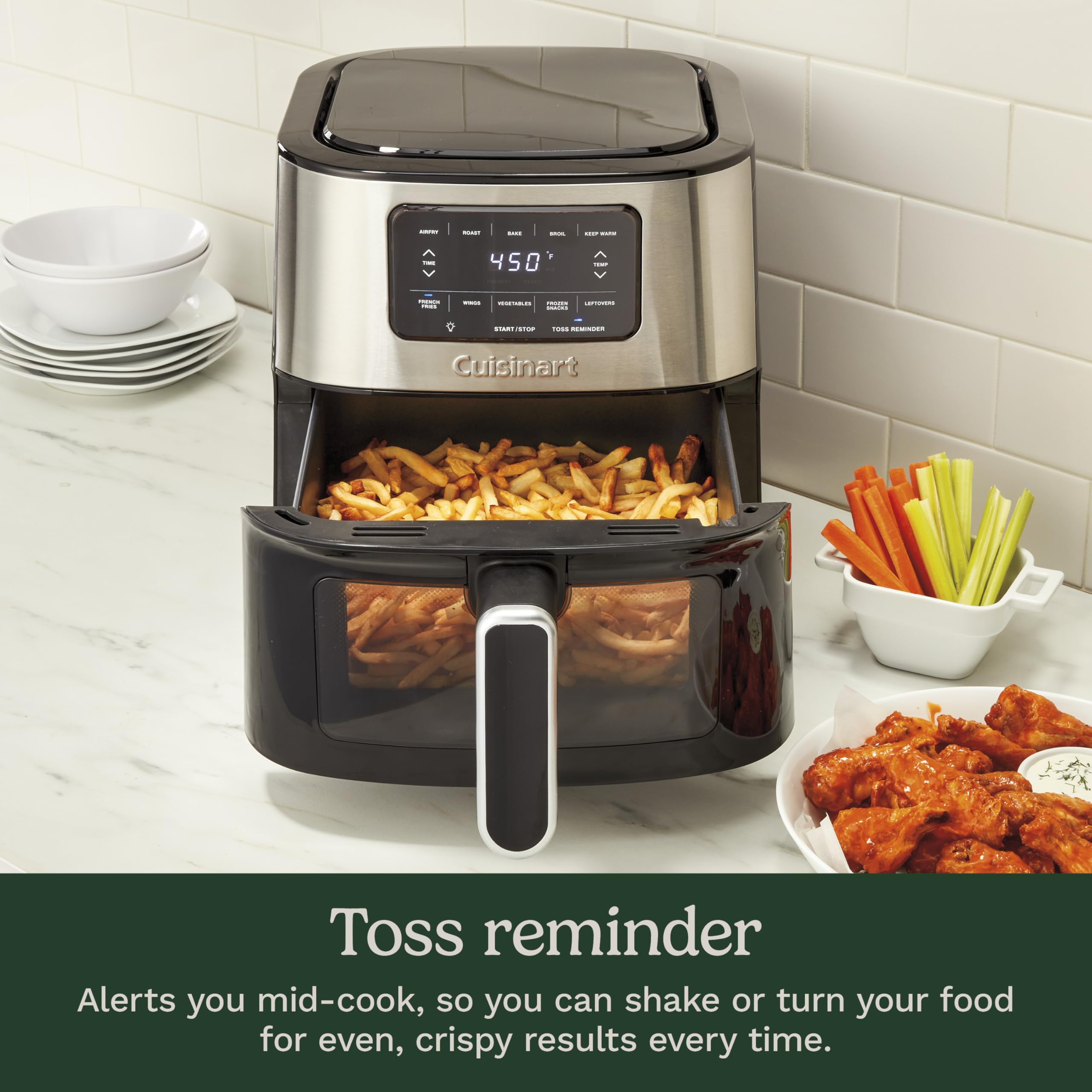 cuisinart-air-200nas-6-quart-basket-air-fryer-stainless-steel-black image 5