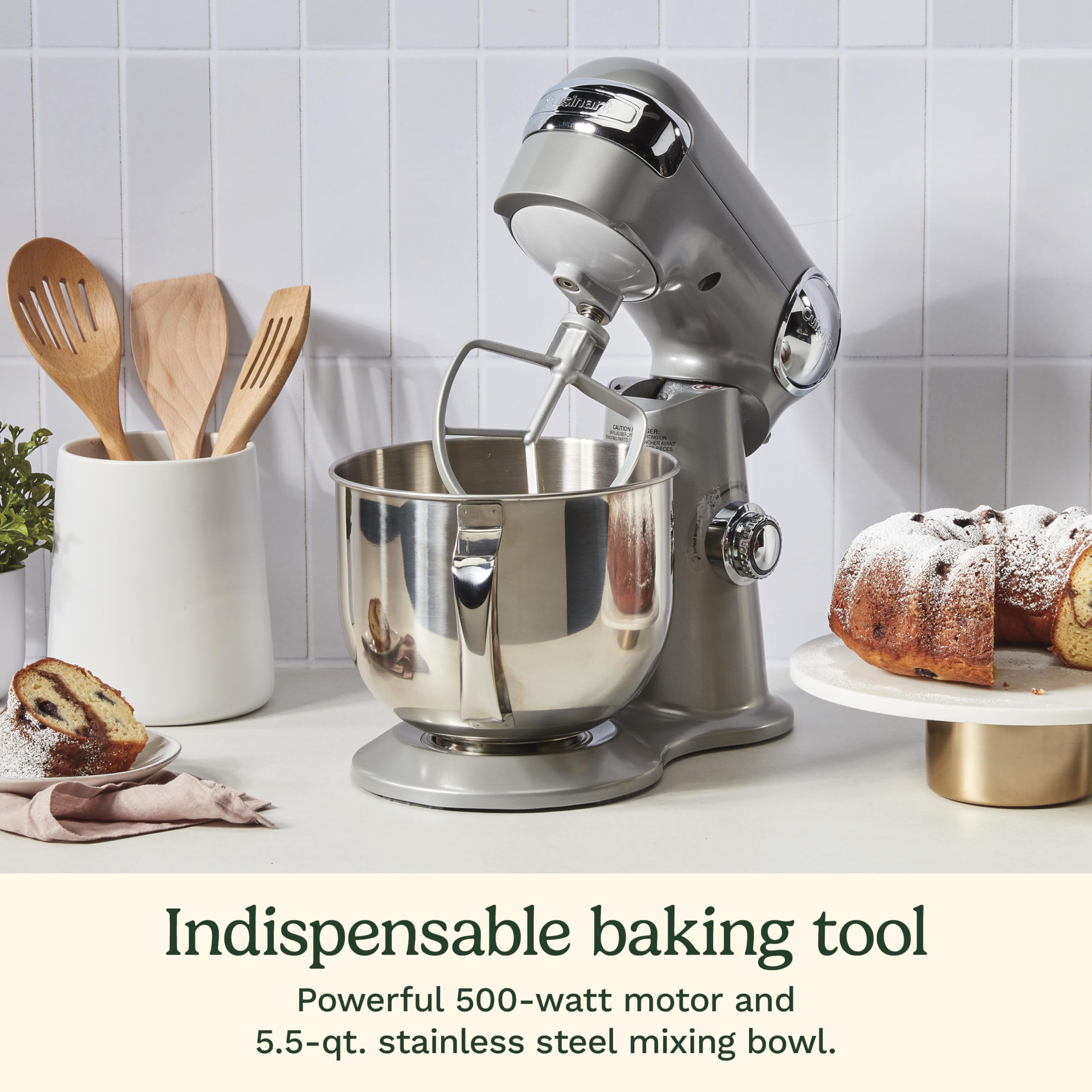 cuisinart-sm-50bcnas-5-5-quart-12-speed-stand-mixer-with-500w-motor-silver-linin image 2