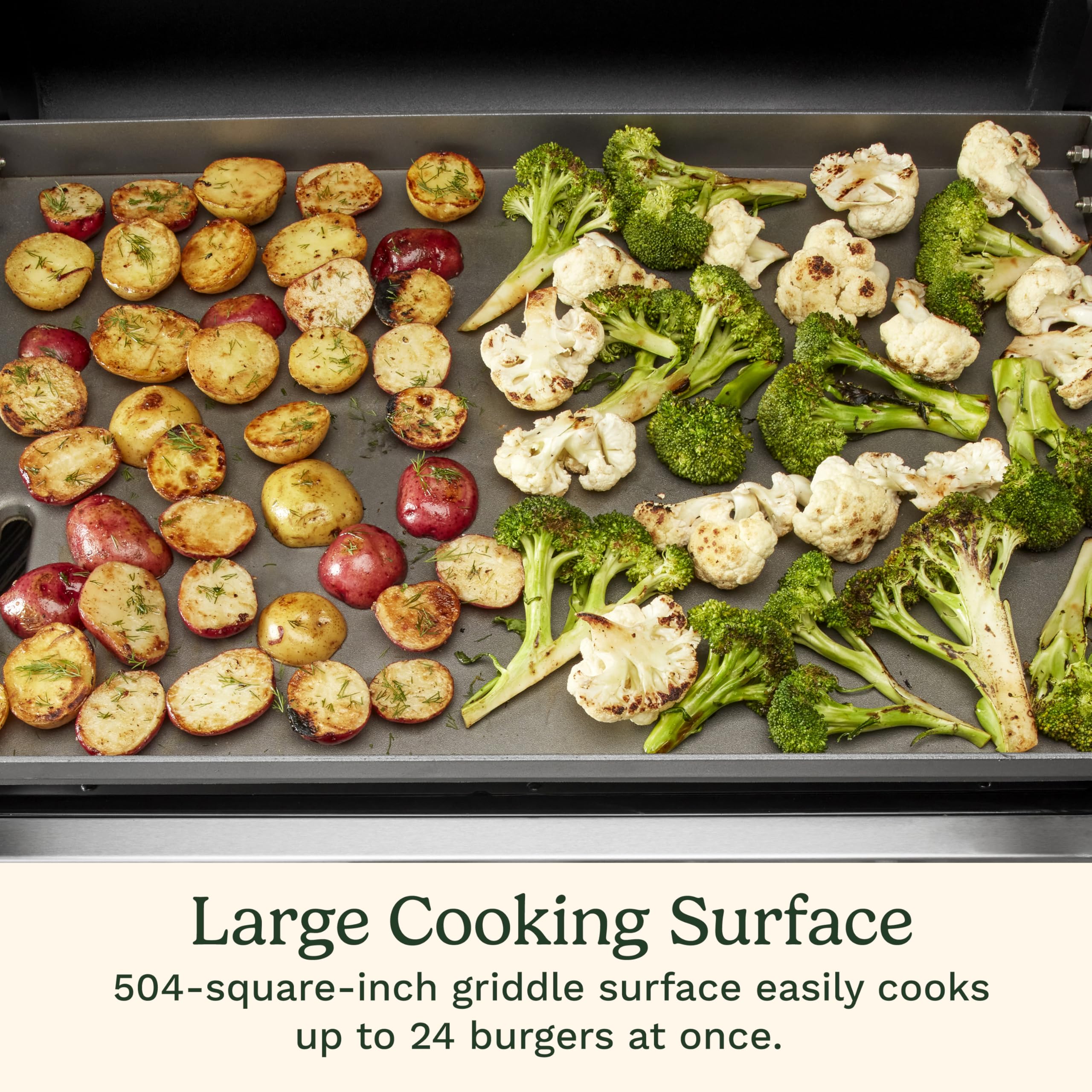 cuisinart-28-outdoor-griddler-broiler-combo-2-in-1-carbon-steel-flat-top-grill-a image 4