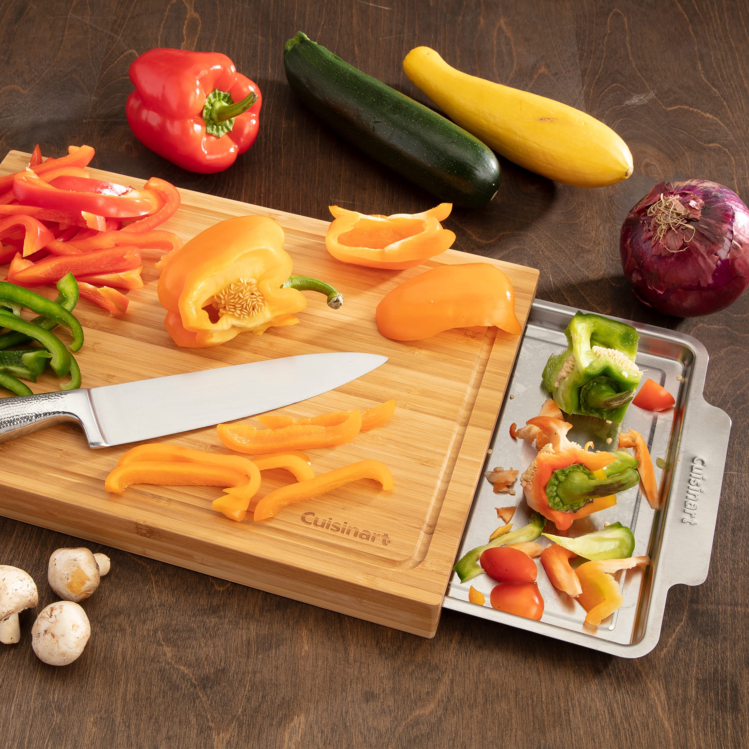 cuisinart-cpk-4884-bamboo-cutting-board-with-hidden-stainless-steel-tray image 4
