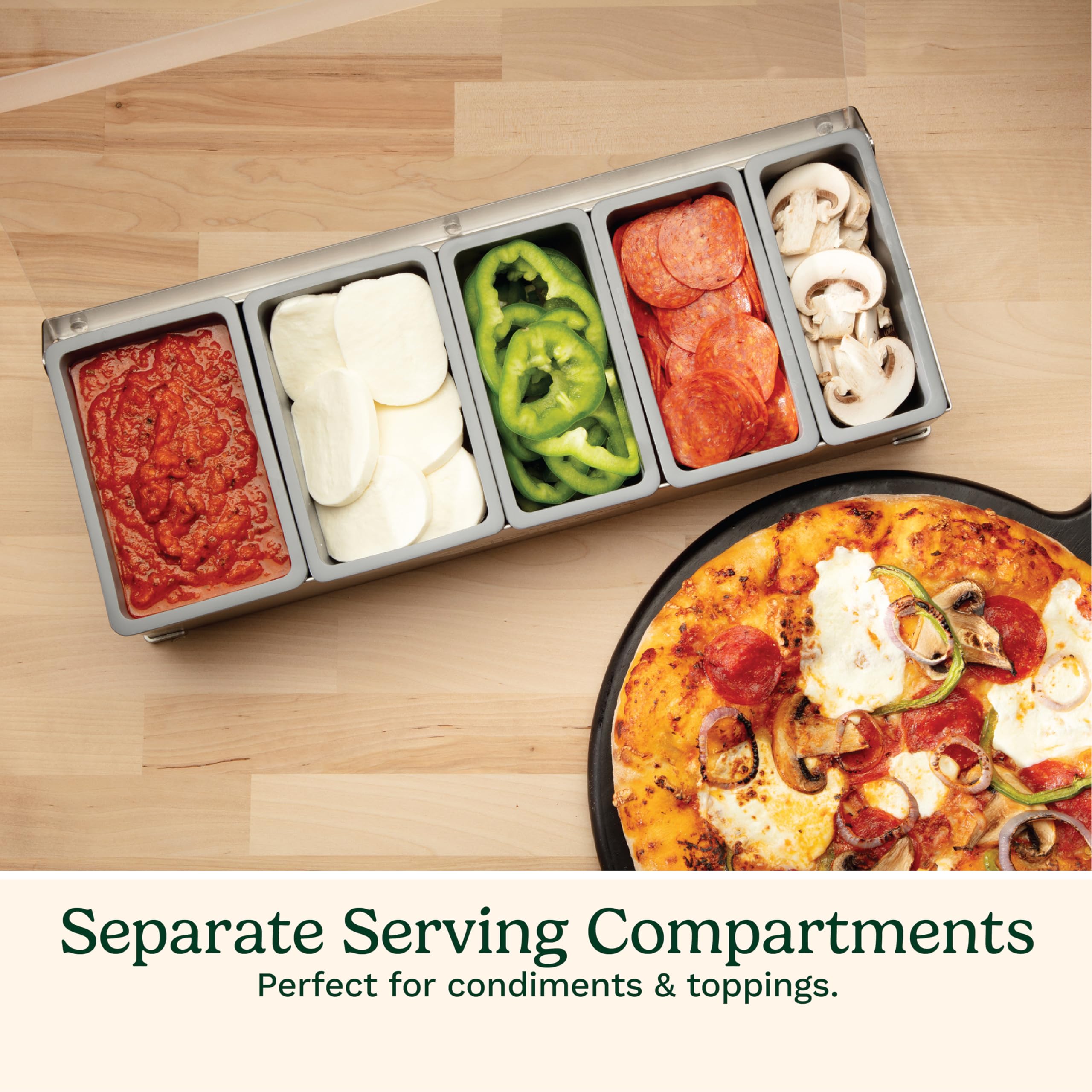 cuisinart-condiment-topping-station-with-5-containers image 3