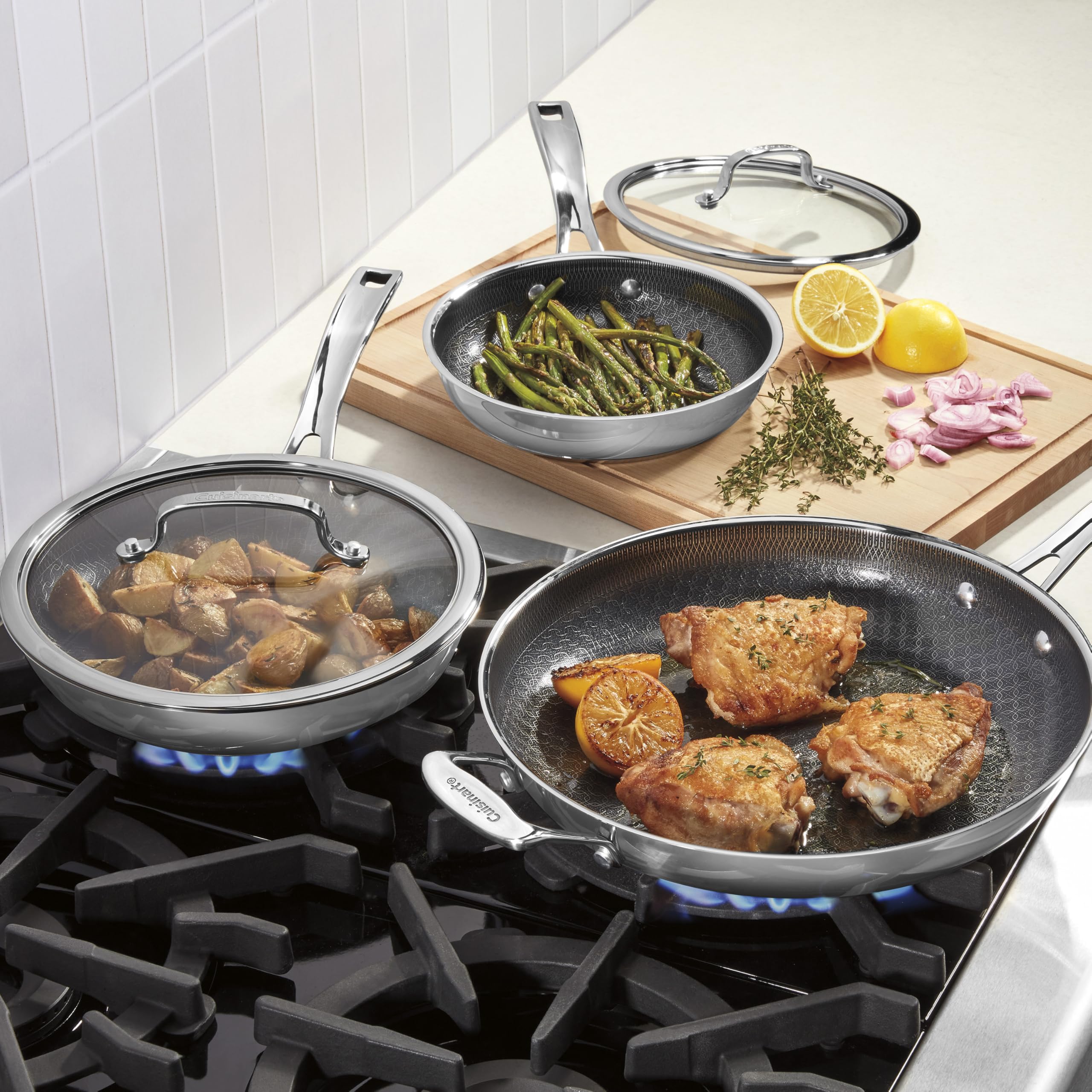 cuisinart-fusionplus-6-piece-stainless-steel-skillet-set-pfas-free-purelysear-no image 2