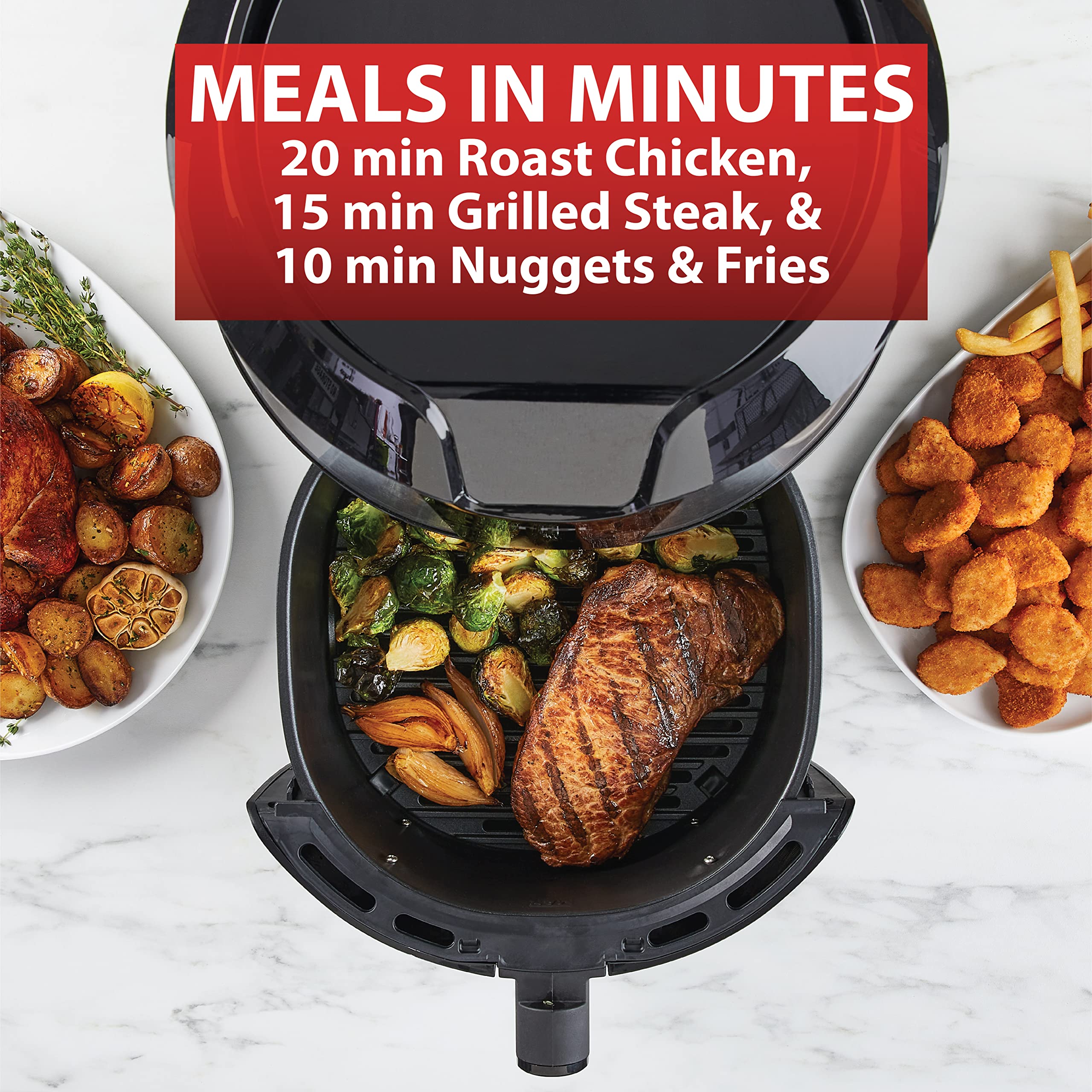 t-fal-easy-fry-xxl-air-fryer-grill-combo-5-9-qt-black-stainless-steel image 3