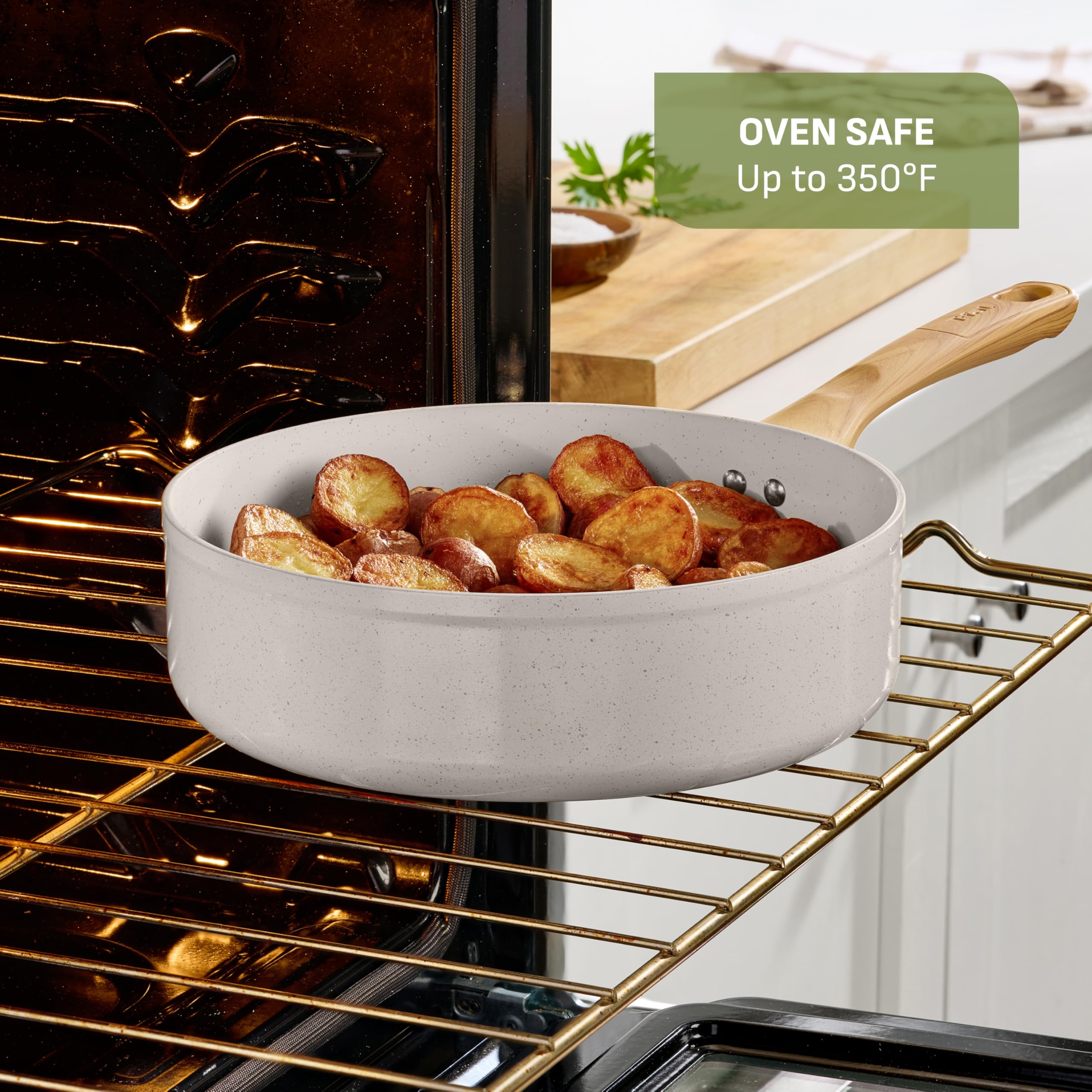 t-fal-revive-6-qt-ceramic-nonstick-saut-pan-with-lid-beige-granite image 7