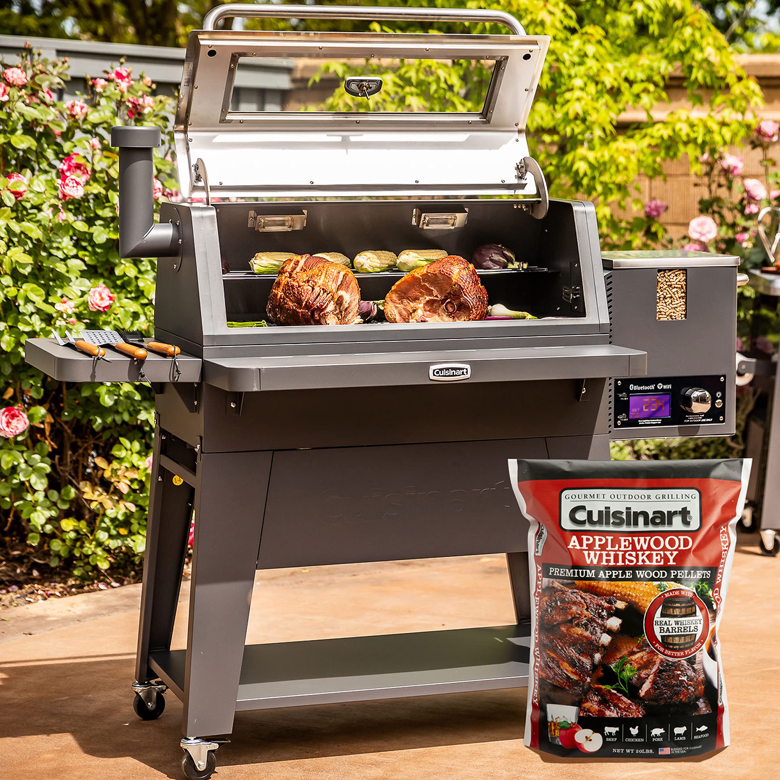 cuisinart-premium-applewood-whiskey-bbq-smoking-pellets-20-lb-bag image 2
