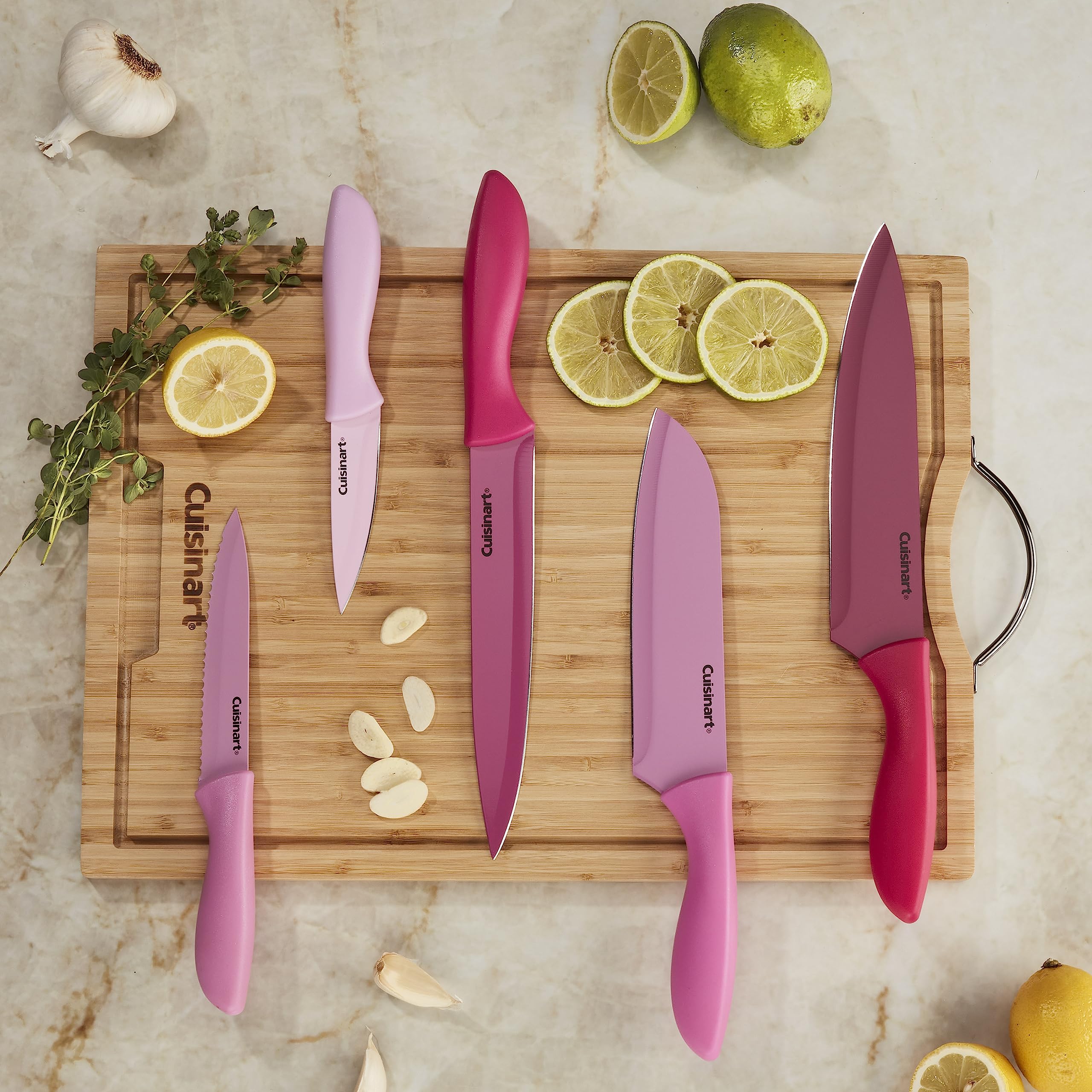 cuisinart-10-piece-ceramic-coated-color-knife-set-pink-for-bcrf-c55-10pcpk image 7